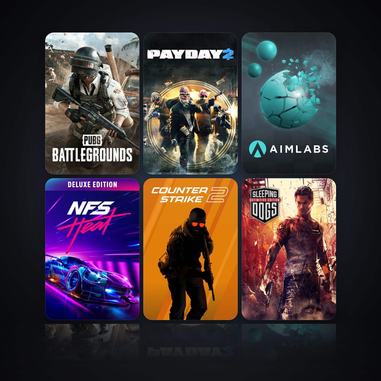 PUBG: BATTLEGROUNDS & Sword Art Online: Hollow Realization Deluxe Edition | 16 Games | Clean — HabibiAccounts