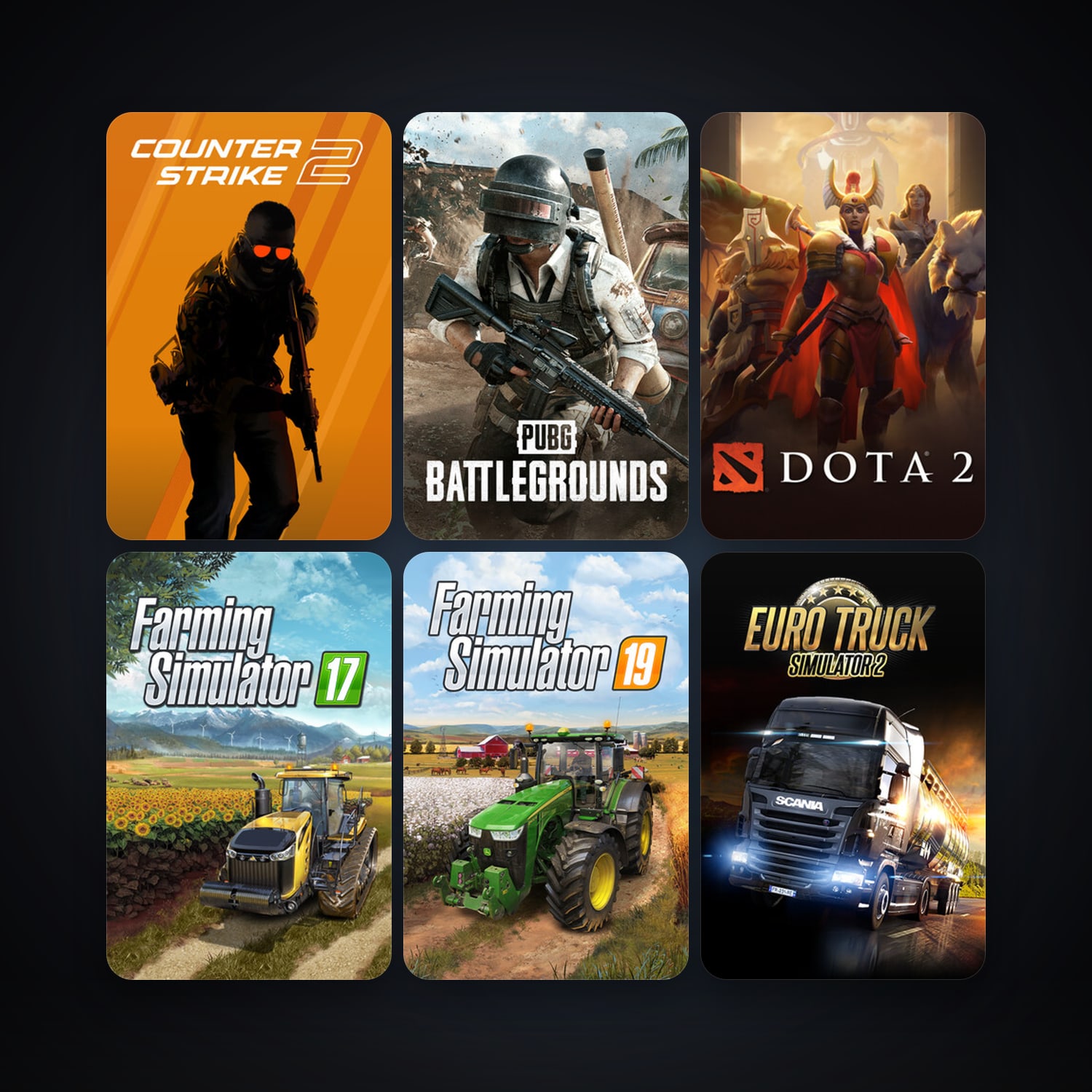 CS2 Prime & Farming Simulator 17 | Level 32 | 61 Games | Clean — HabibiAccounts