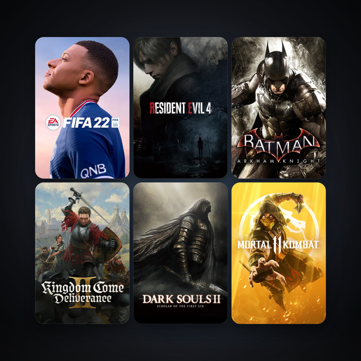 Batman: Arkham Knight + Chivalry: Medieval Warfare, 16 games, clean — HabibiAccounts
