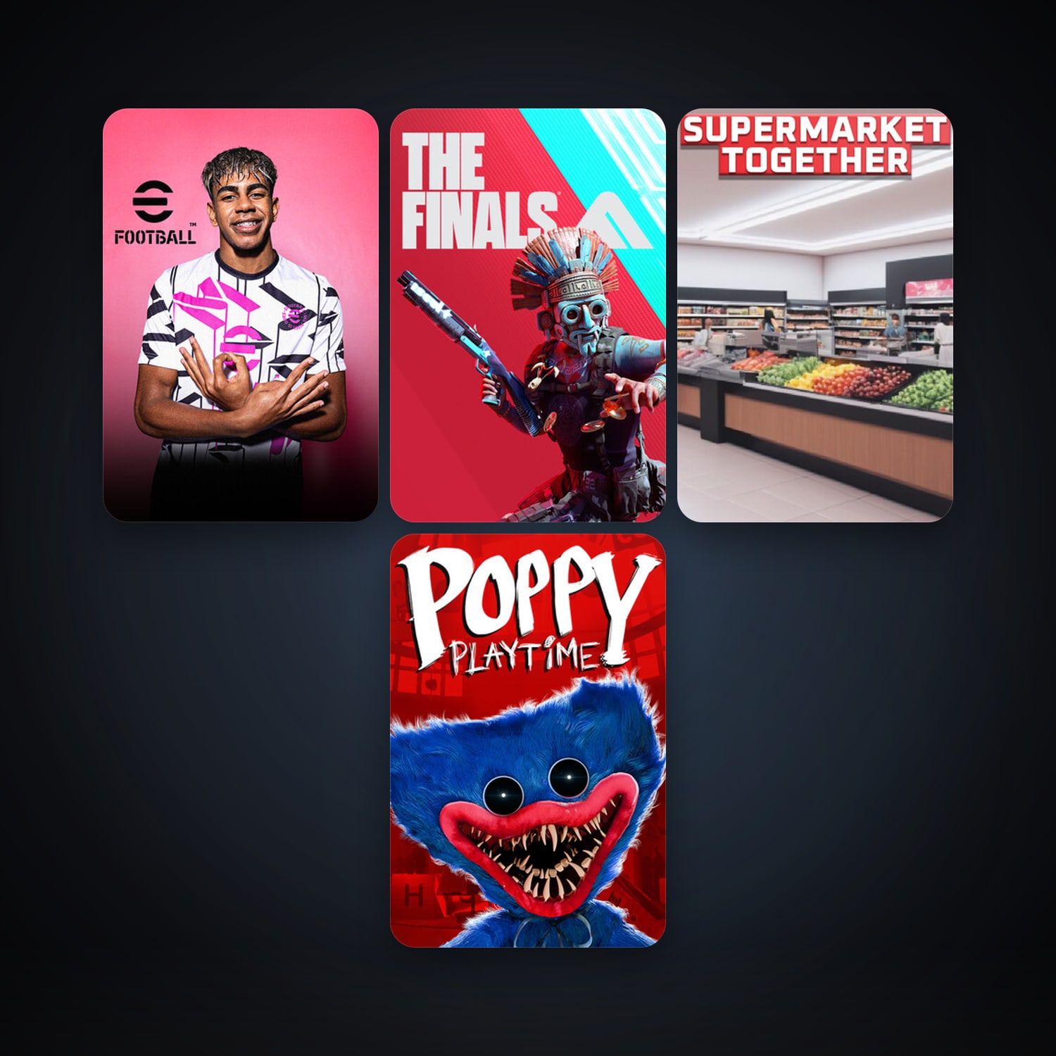 eFootball 2024 & THE FINALS | Clean — HabibiAccounts