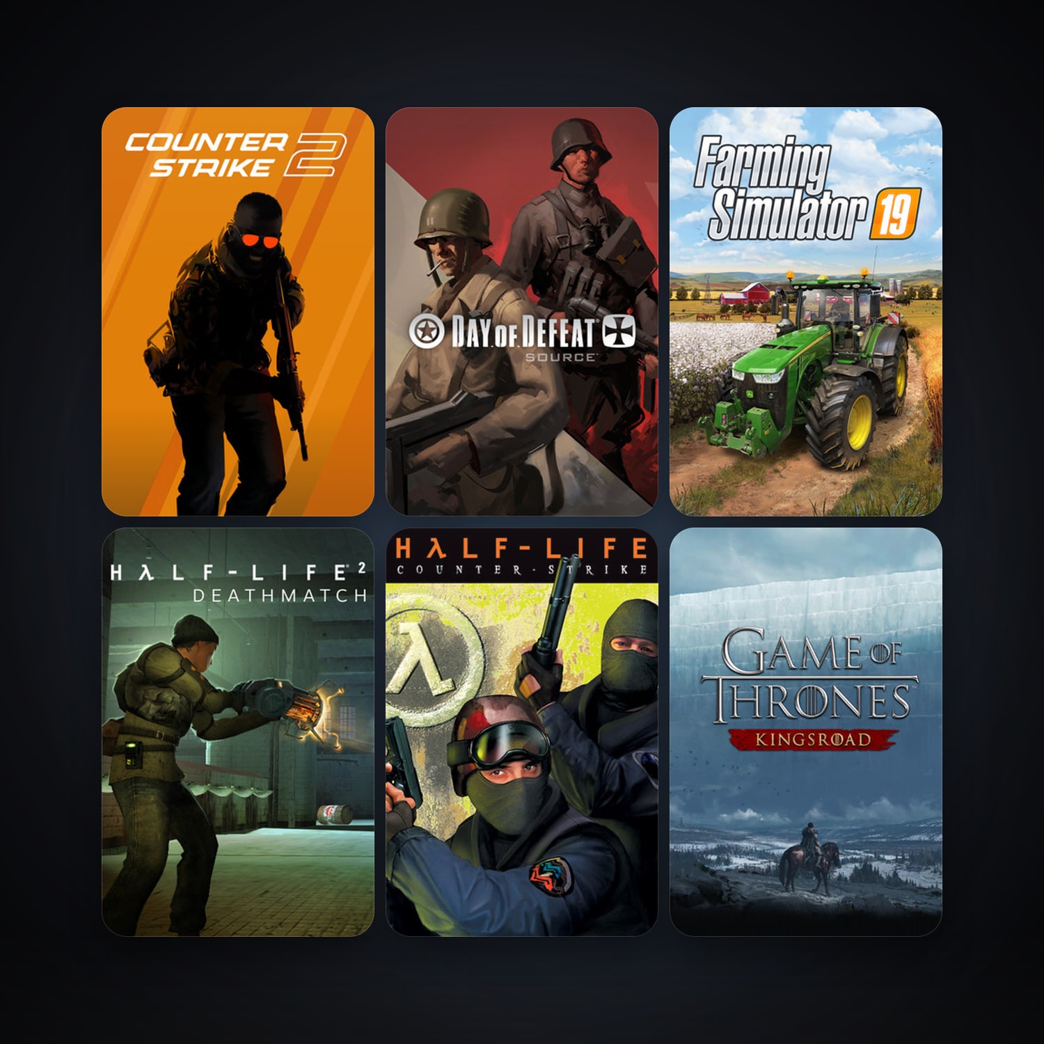 Day of Defeat: Source & Farming Simulator 19 | Level 11 | 37 Games | Clean — HabibiAccounts