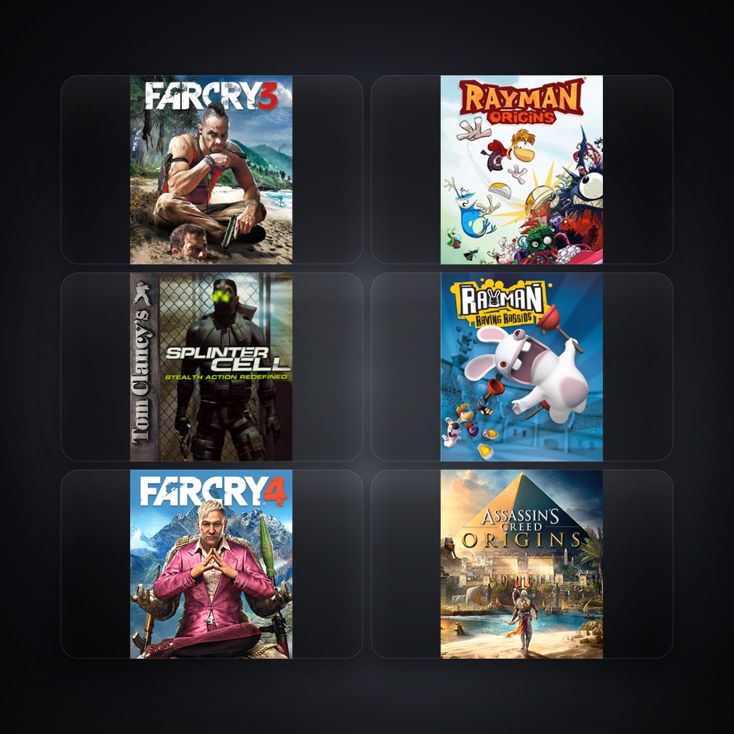 Ubisoft account — Far Cry 3 Deluxe Edition + Rayman Origins — PL — 7 games — HabibiAccounts