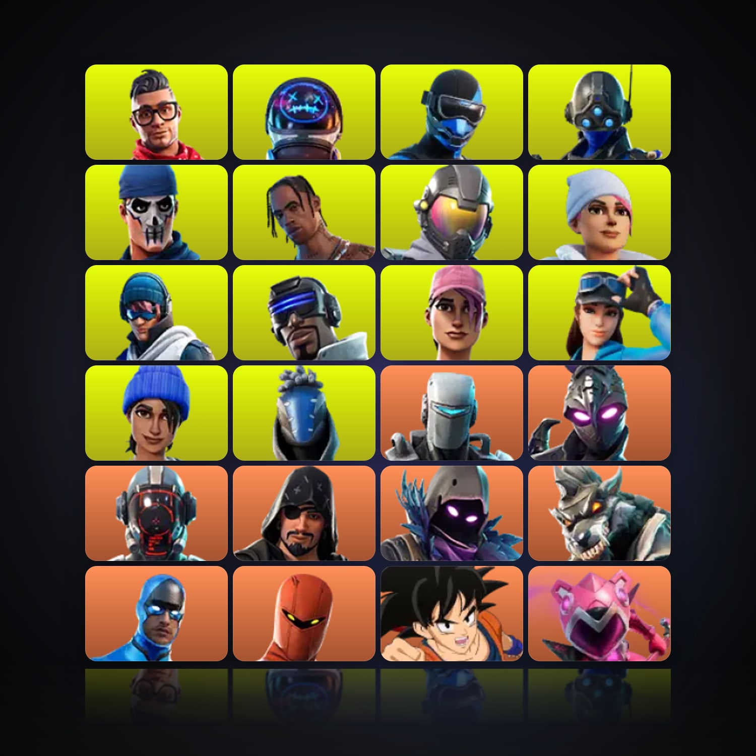 Fortnite | 224 Skins | Level 1959 | 165 Wins — HabibiAccounts