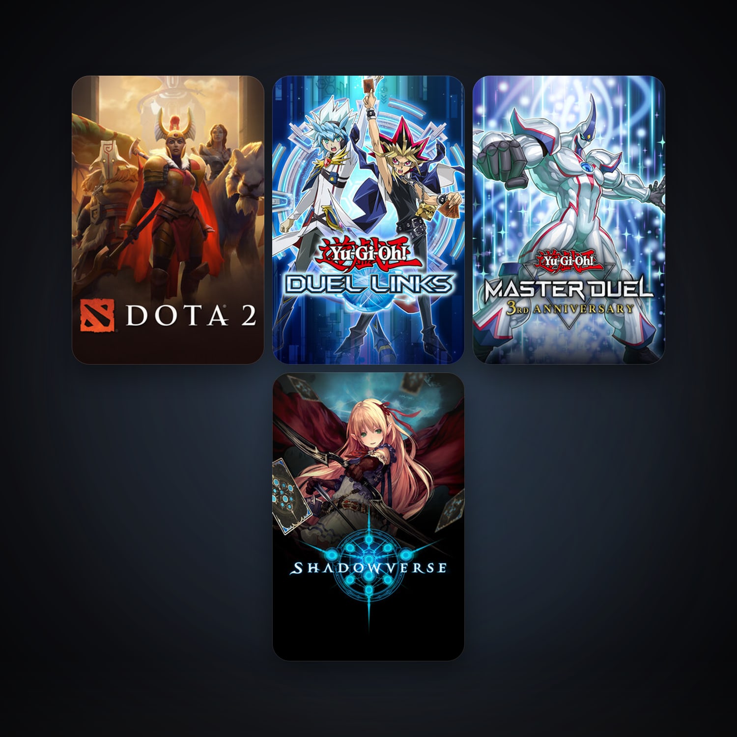 Dota 2 + Shadowverse, 5 games, clean — HabibiAccounts