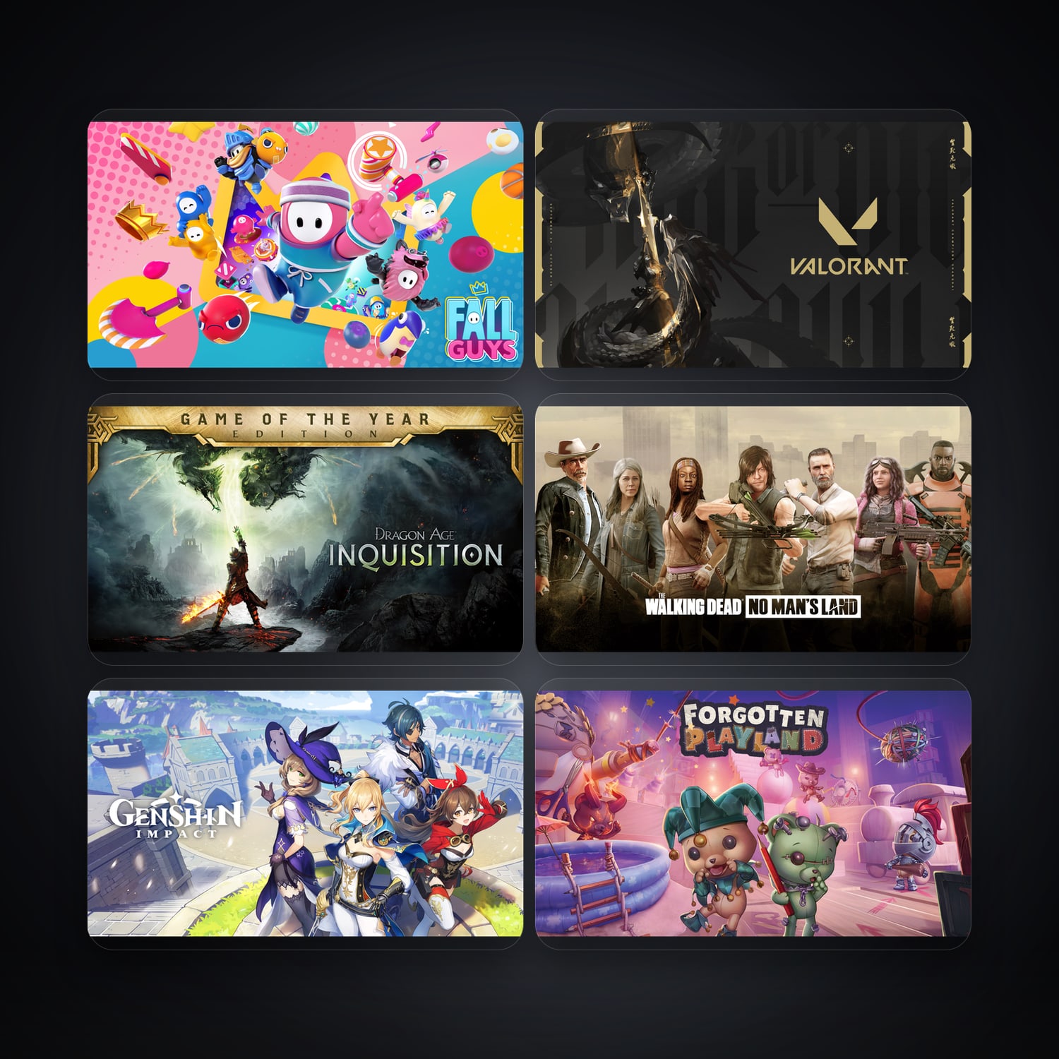 Epic Fall Guys + VALORANT — BR — 8 games — HabibiAccounts