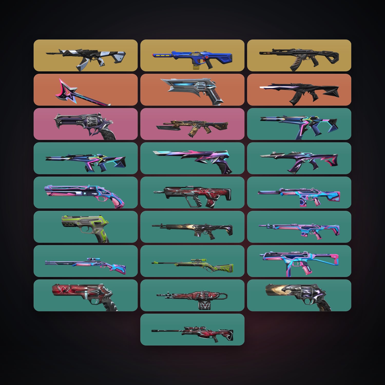 EU Diamond 1 locker — 1 knives, 26 skins, lvl 58 — HabibiAccounts