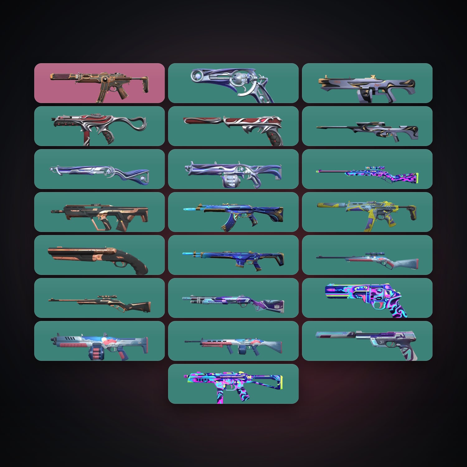 EU Iron 2 locker — 22 skins, lvl 42 — HabibiAccounts