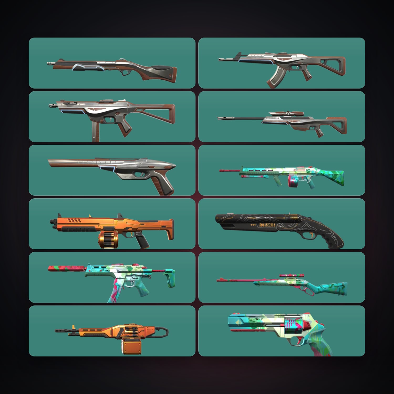 EU Silver 1 locker — 12 skins, lvl 35 — HabibiAccounts