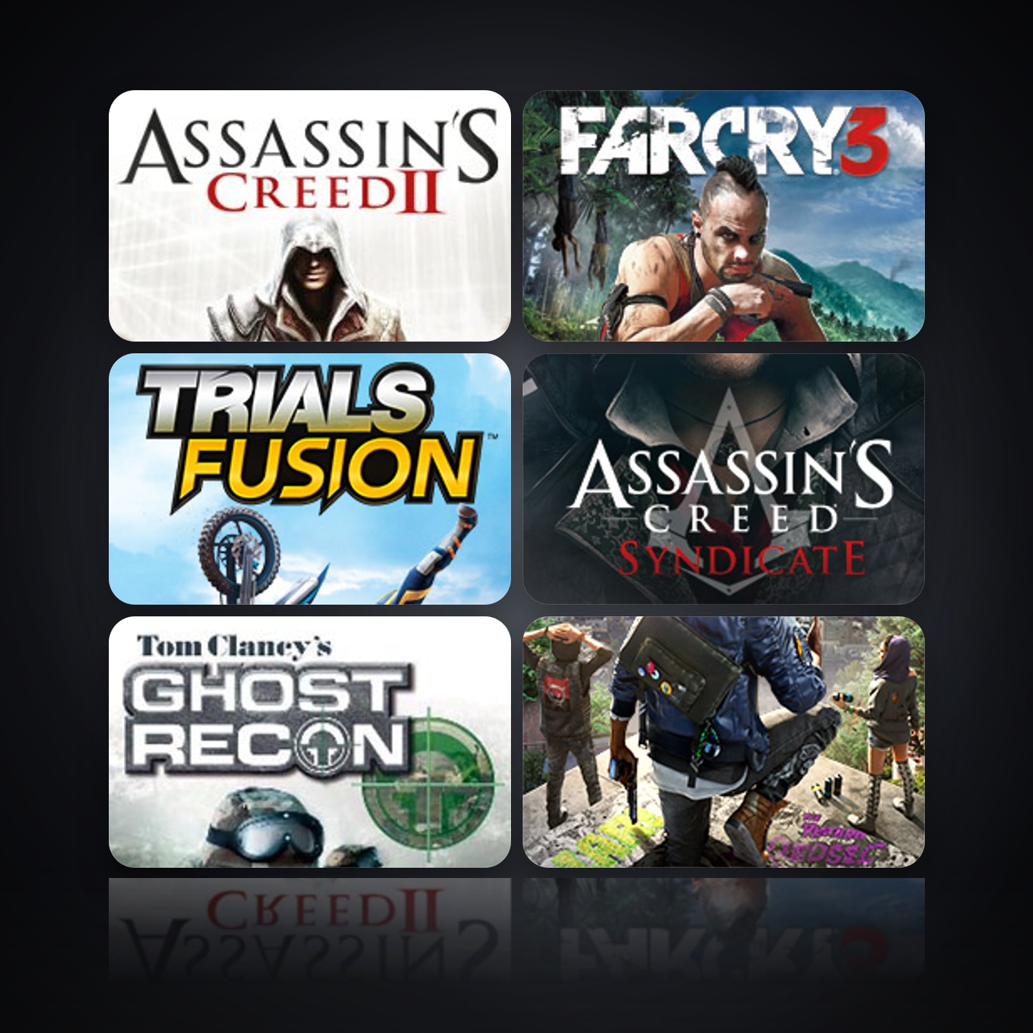 Assassin's Creed II & Far Cry 3 Deluxe Edition | 8 Games — HabibiAccounts