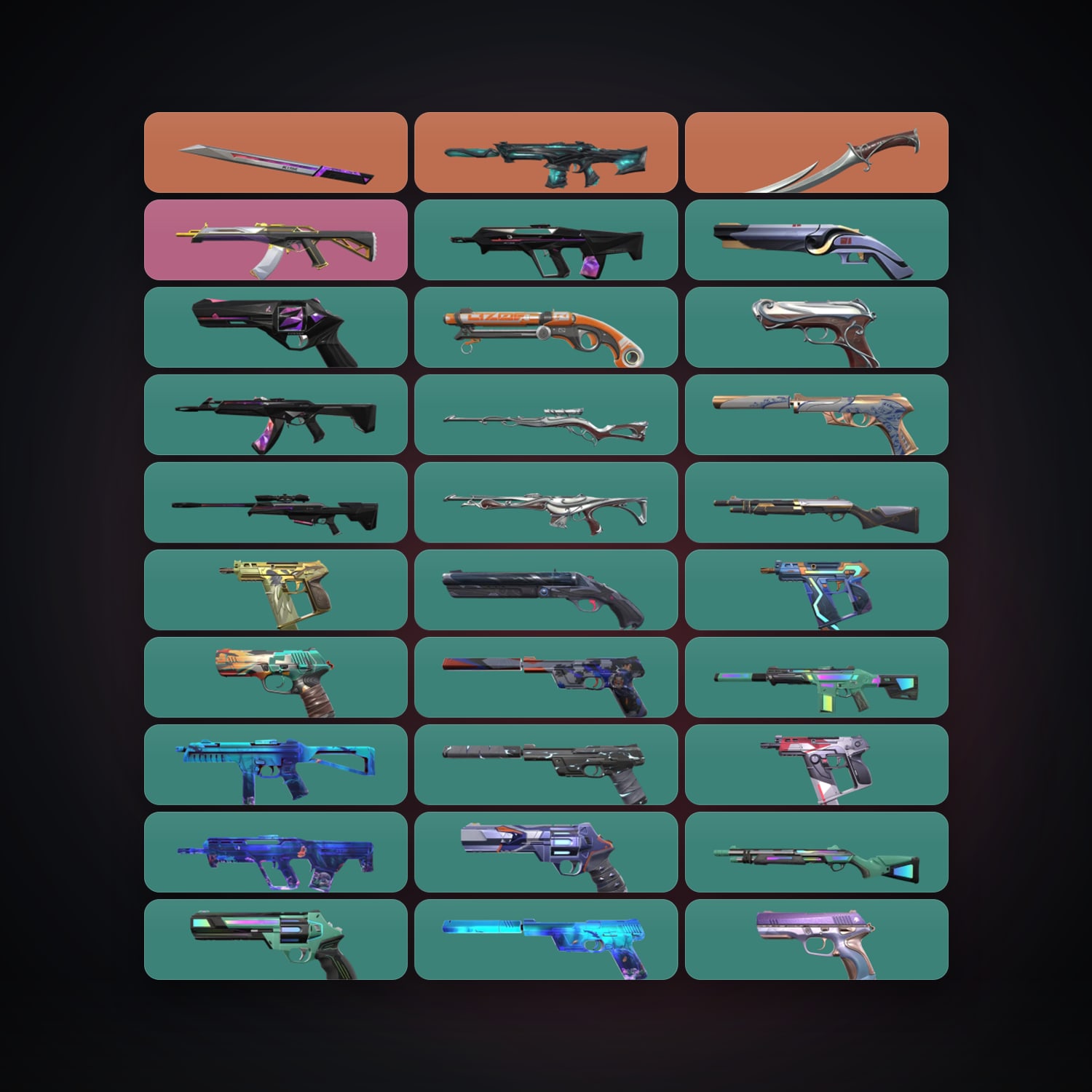 AP Silver 1 locker — 2 knives, 48 skins, lvl 238 — HabibiAccounts