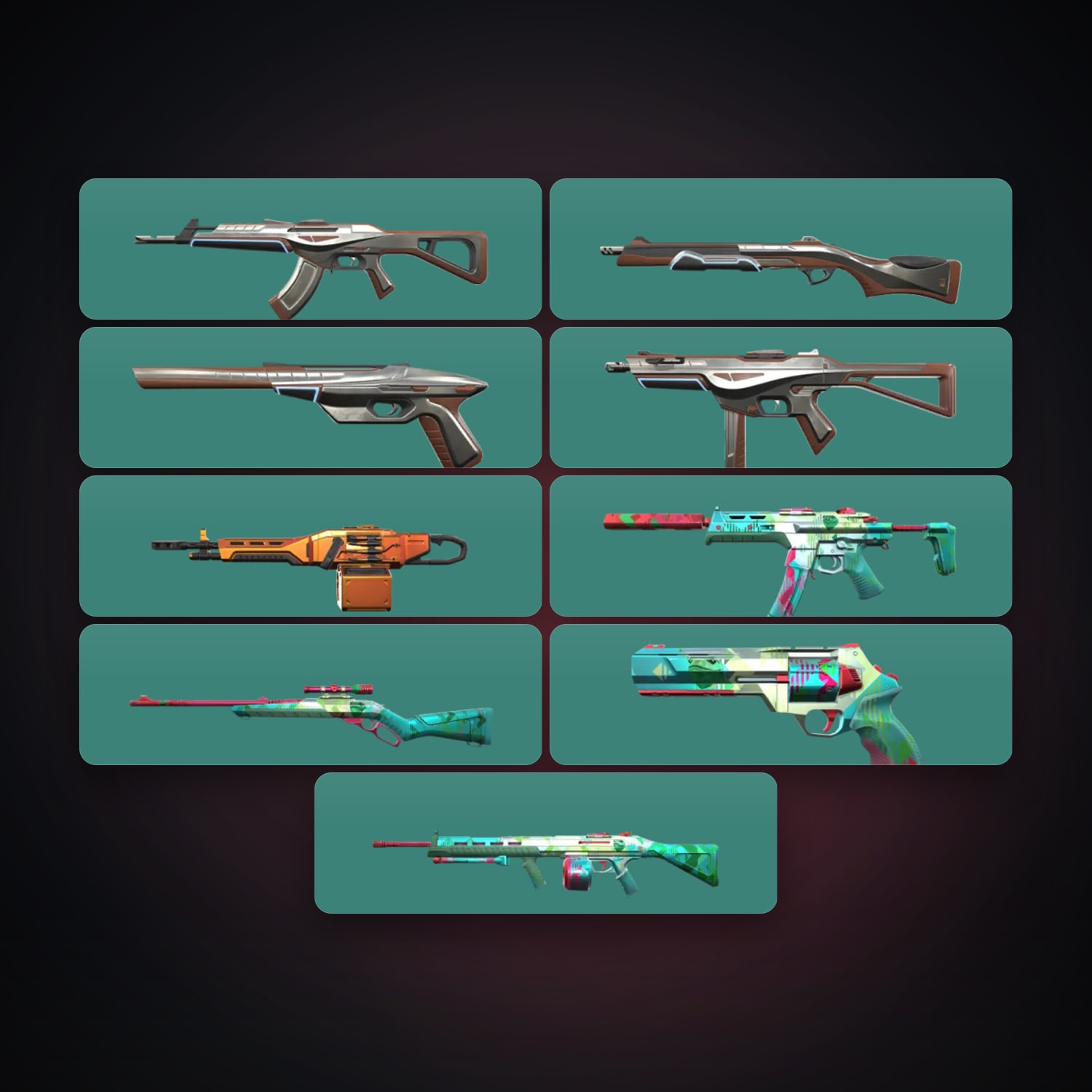 EU Iron 3 locker — 10 skins, lvl 19 — HabibiAccounts