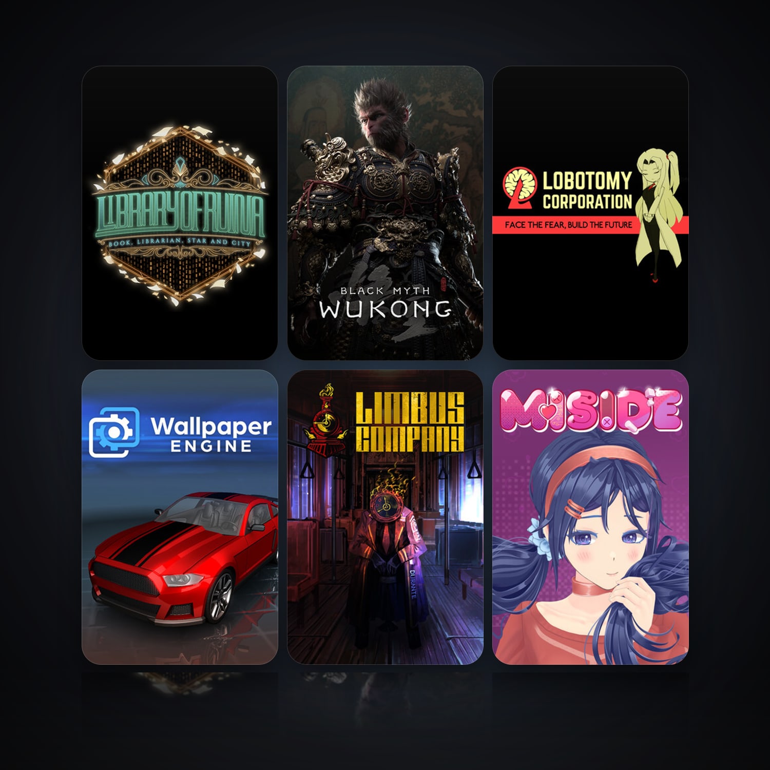 Library Of Ruina & Black Myth: Wukong | 16 Games | Clean — HabibiAccounts