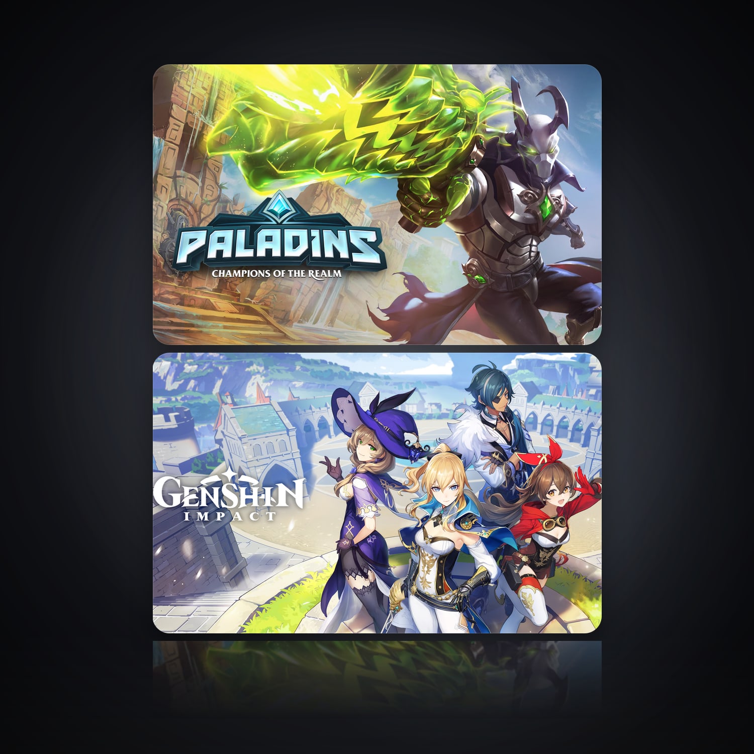 Paladins & Genshin Impact | 2 Games — HabibiAccounts