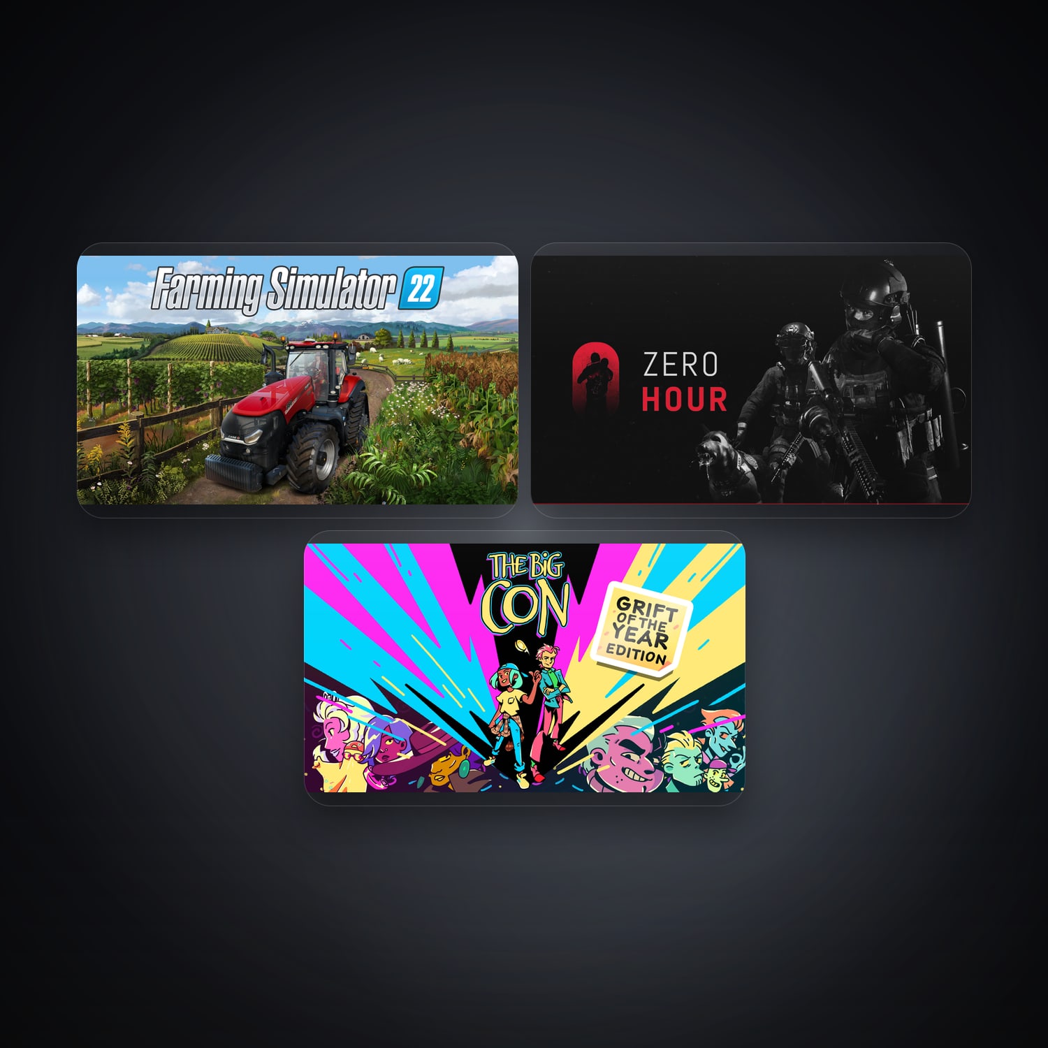 Epic Farming Simulator 22 + Zero Hour — SA — 3 games — HabibiAccounts
