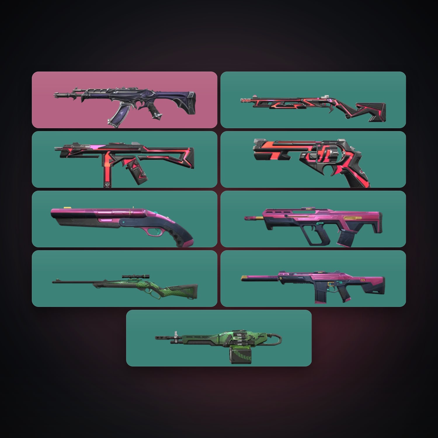 EU locker — 10 skins, lvl 34 — HabibiAccounts