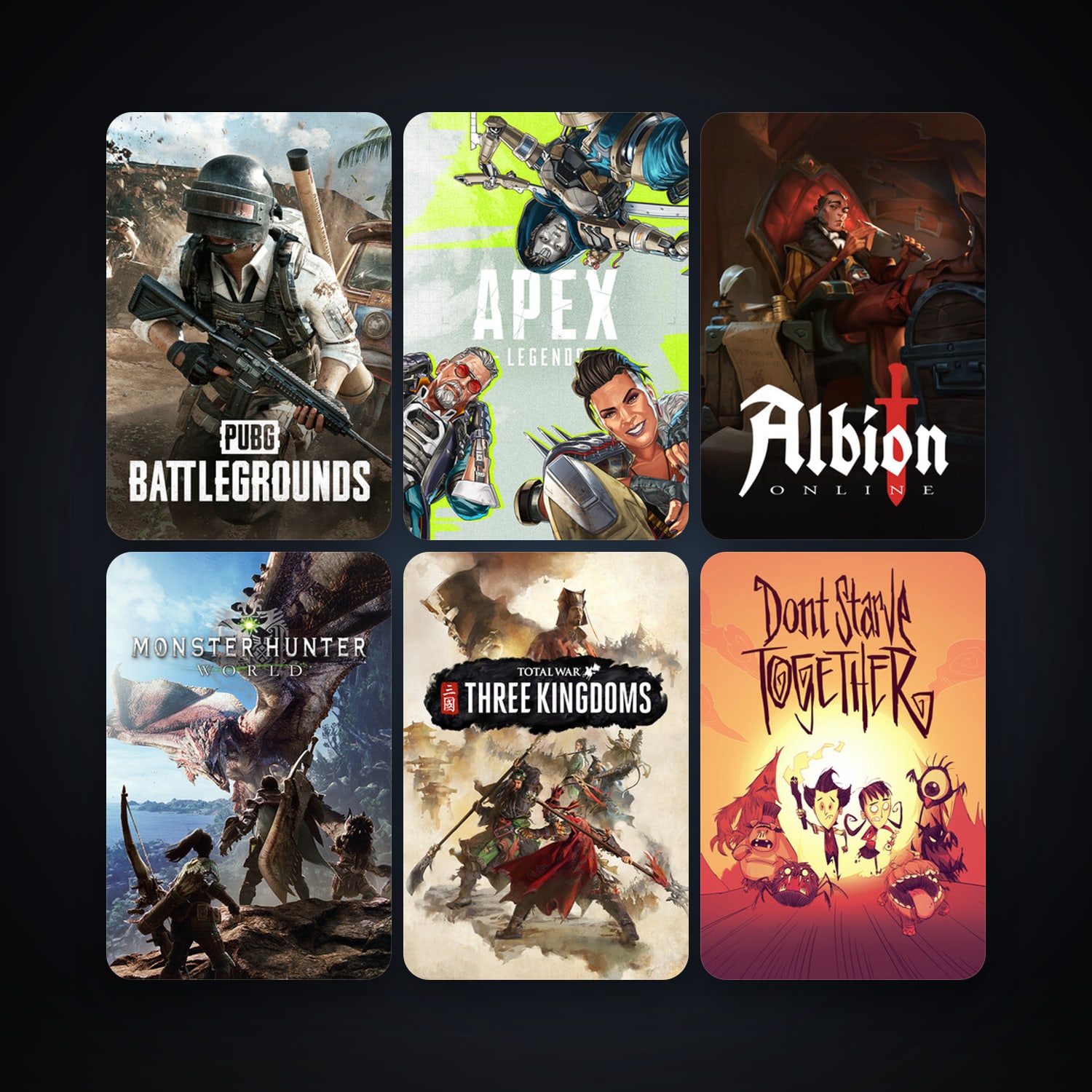 Don't Starve Together + PUBG: BATTLEGROUNDS, 20 games, clean — HabibiAccounts