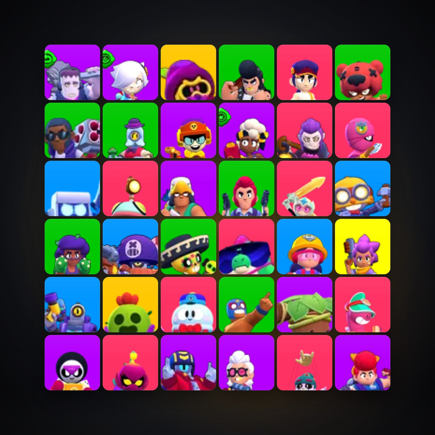 61 Brawlers | 4.9K Trophies — HabibiAccounts