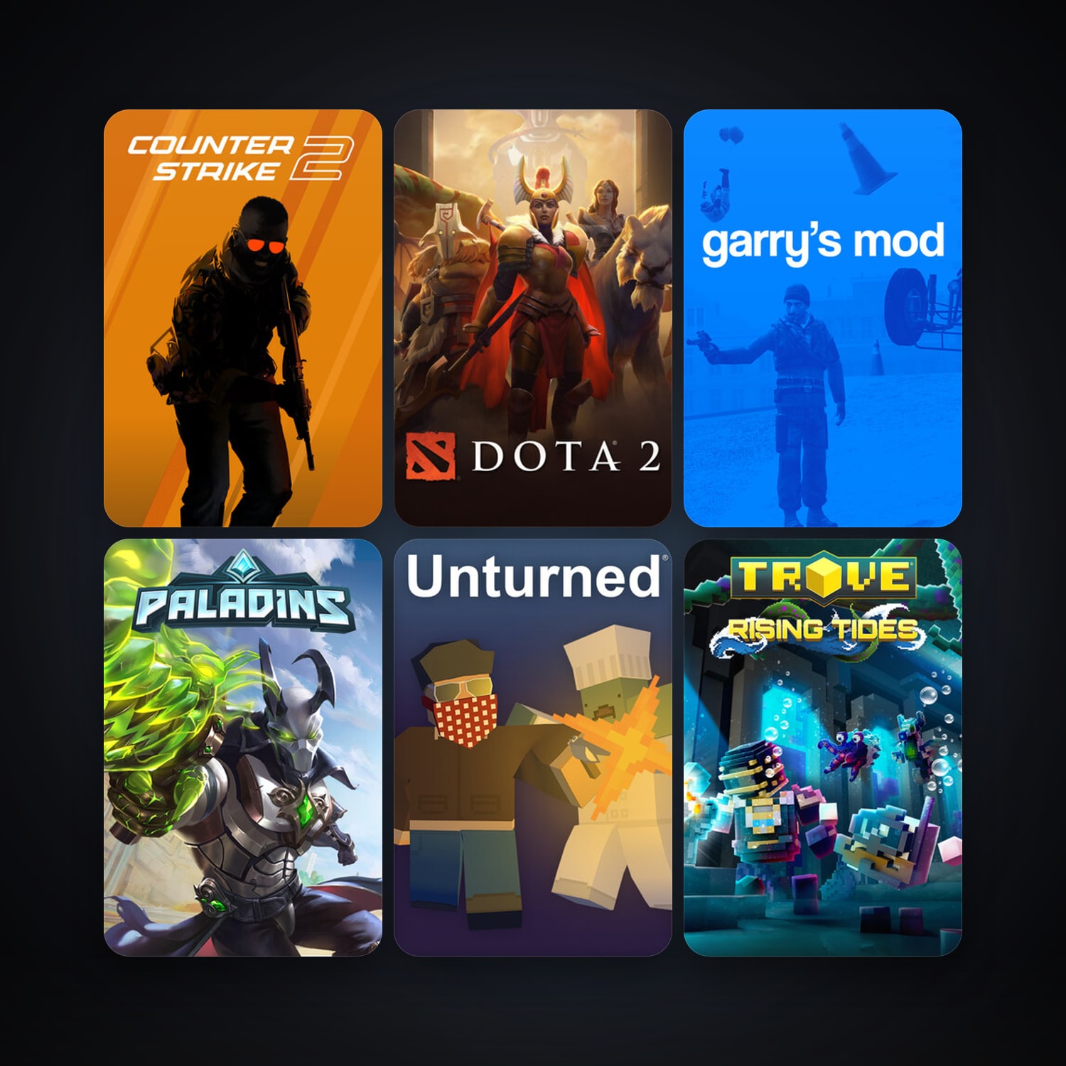 Dota 2 + CS2 Prime, 25 games, clean — HabibiAccounts