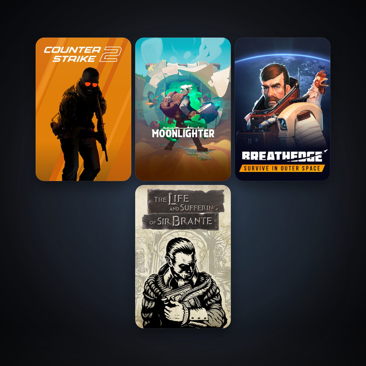CS2 Prime + Moonlighter, 6 games, clean — HabibiAccounts
