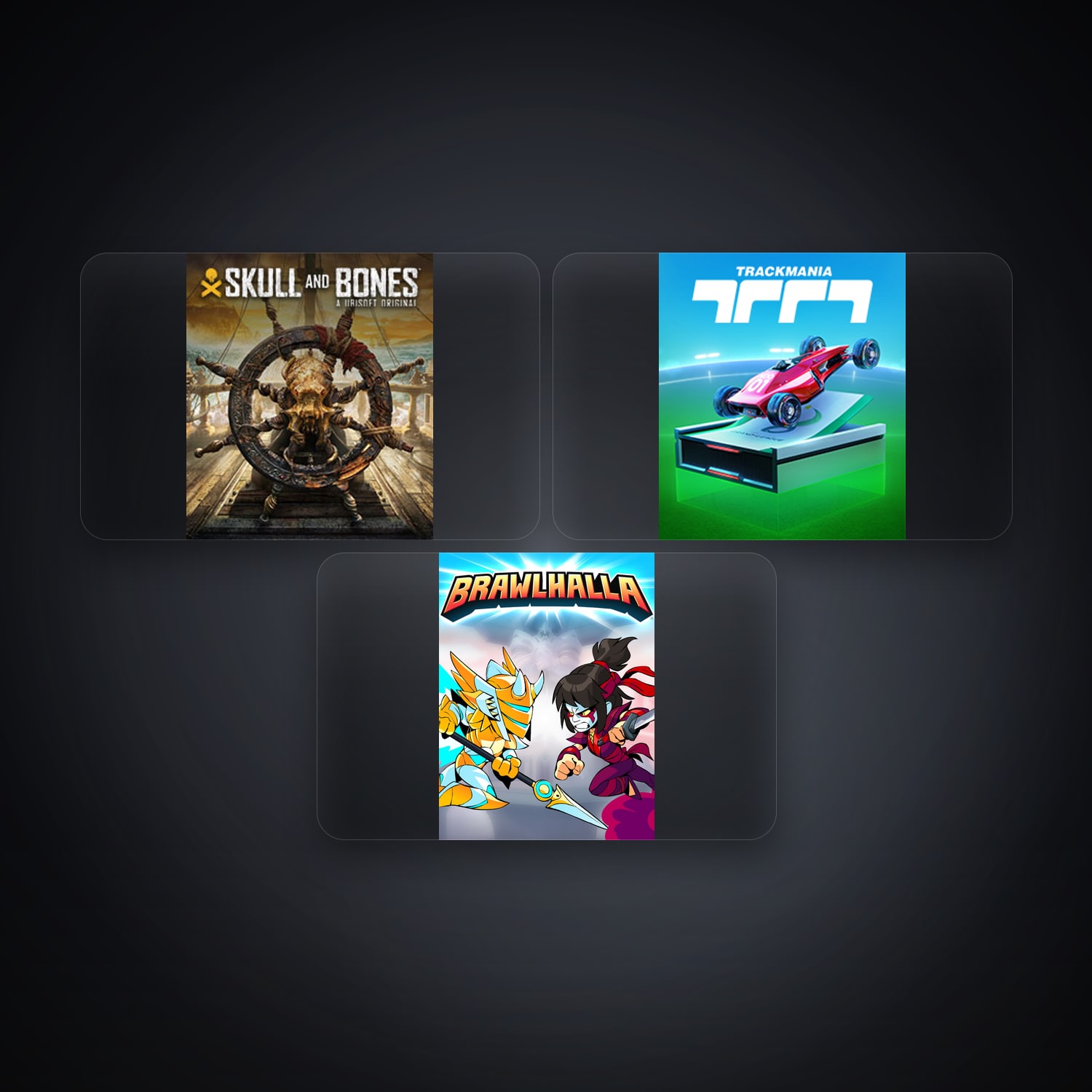 Ubisoft Skull and Bones + Trackmania — EG — 3 games — HabibiAccounts