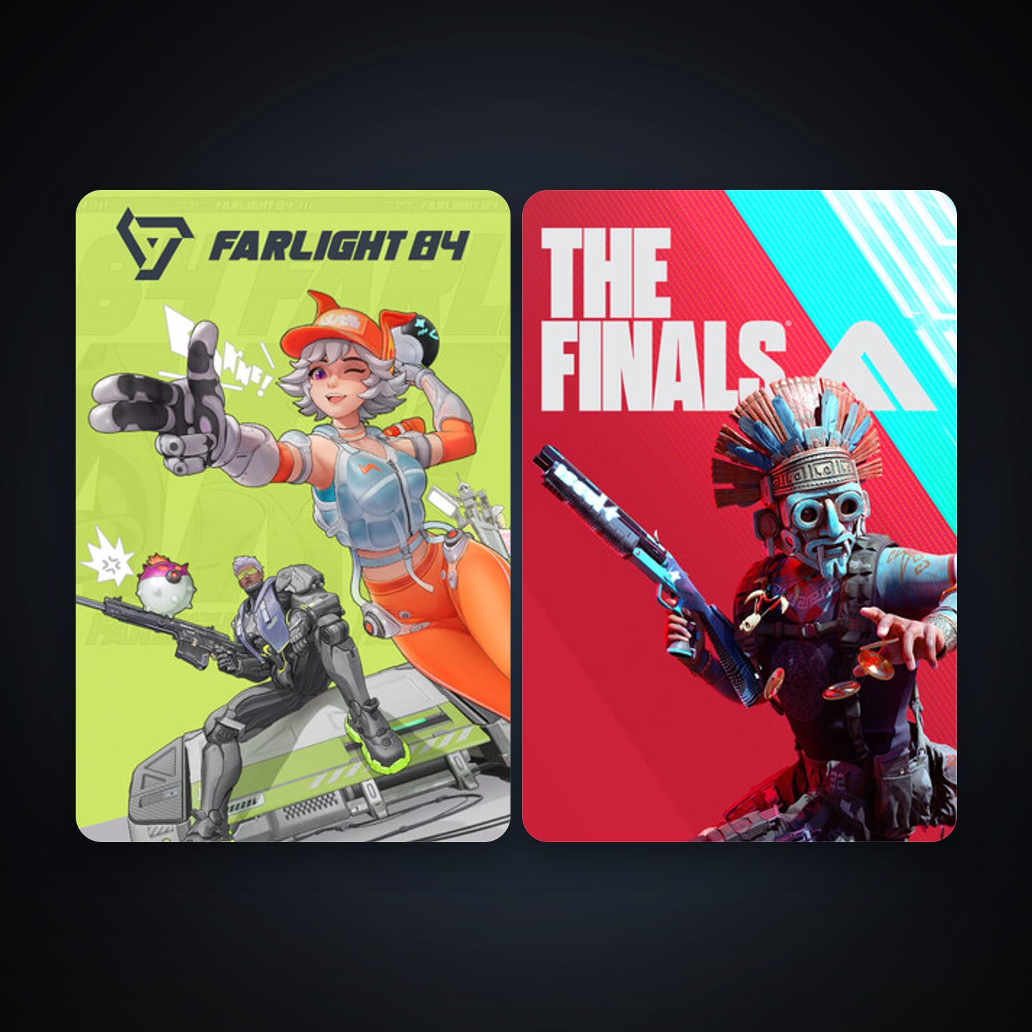 Farlight 84 + THE FINALS, 11 games, clean — HabibiAccounts