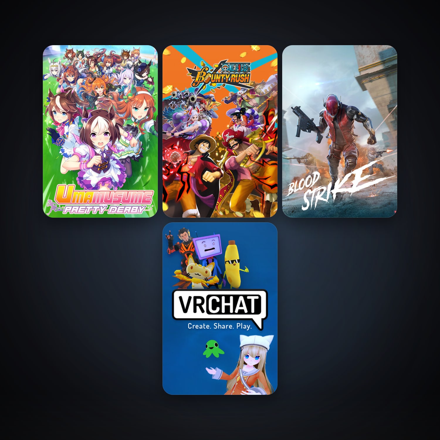 Borderlands 2 + VRChat, 5 games, clean — HabibiAccounts