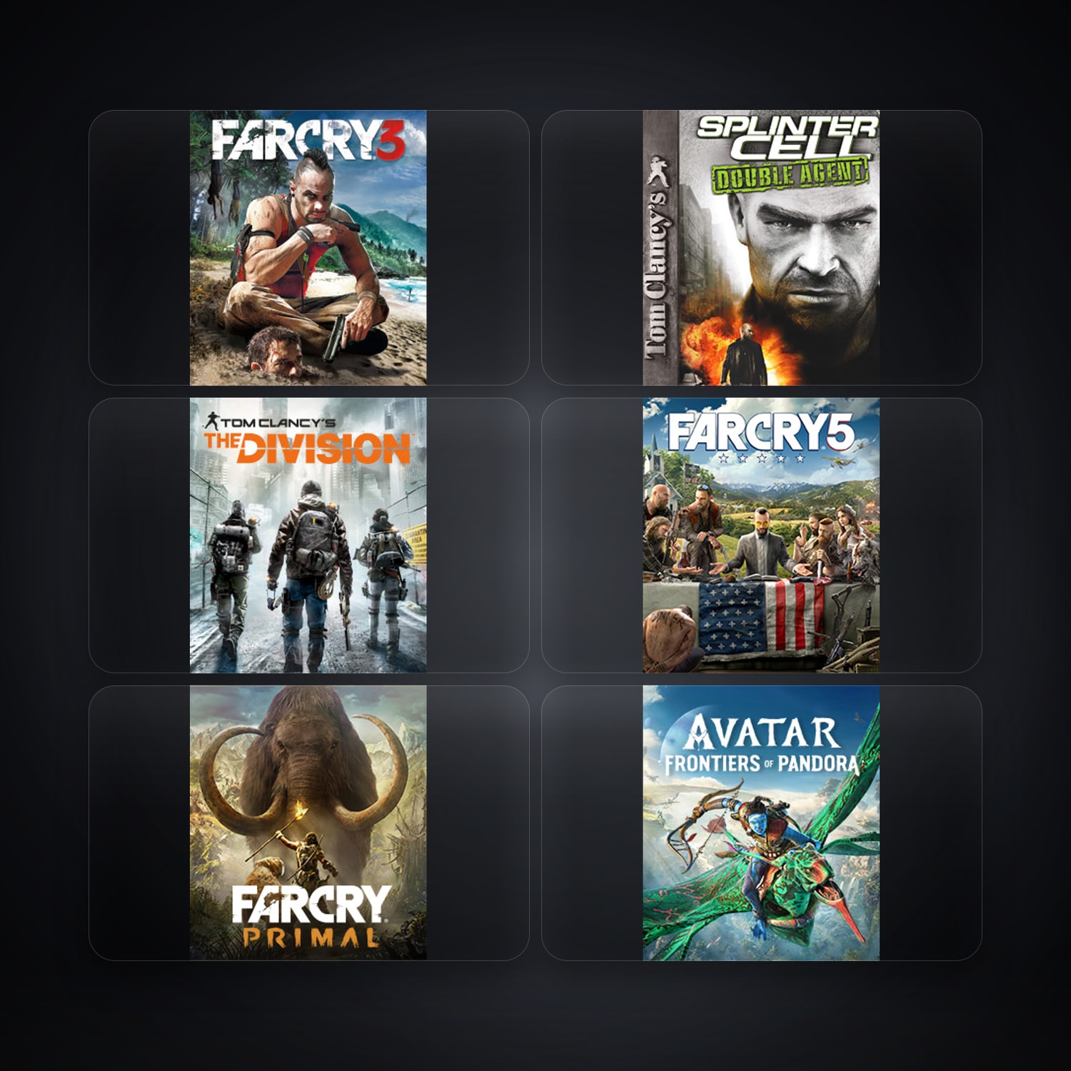 Far Cry 3 Deluxe Edition & Tom Clancy's Splinter Cell Double Agent | 9 Games — HabibiAccounts