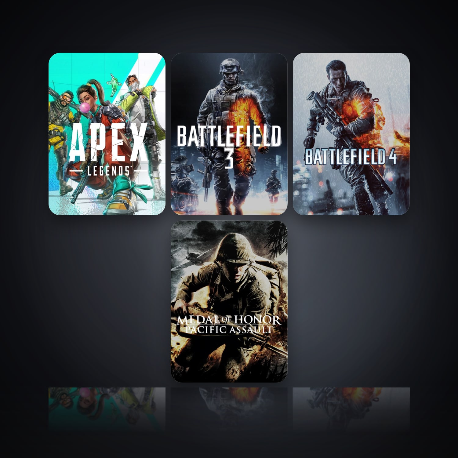 Apex Legends & Battlefield 3 | 5 Games — HabibiAccounts