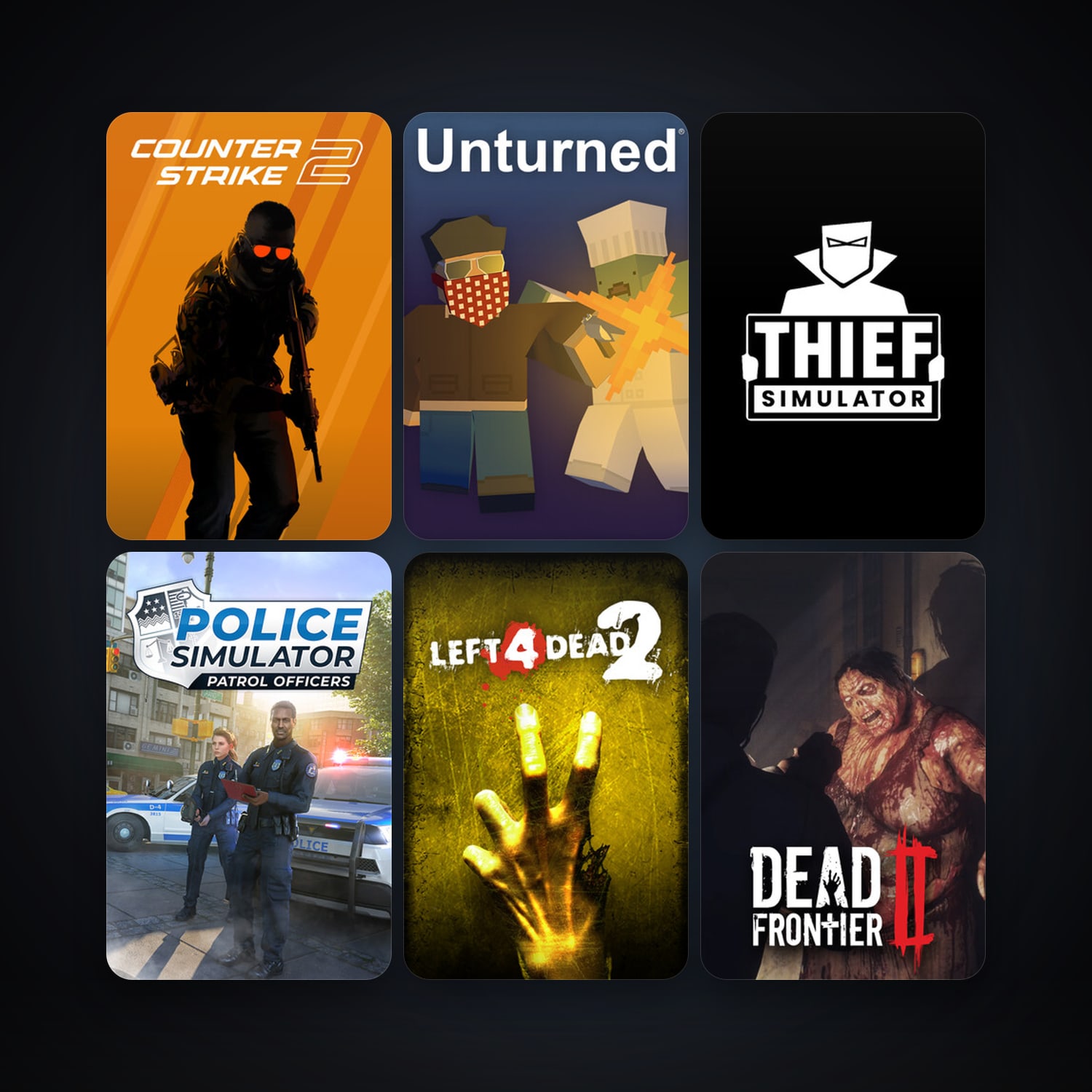 Steam account: Left 4 Dead 2 + CS2 Prime, 15 games, clean — HabibiAccounts