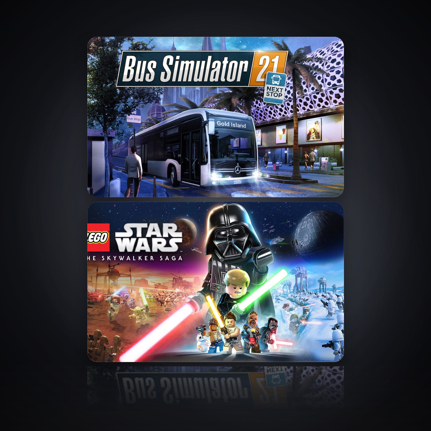 Bus Simulator 21 Next Stop & LEGO Star Wars: The Skywalker Saga | 2 Games — HabibiAccounts