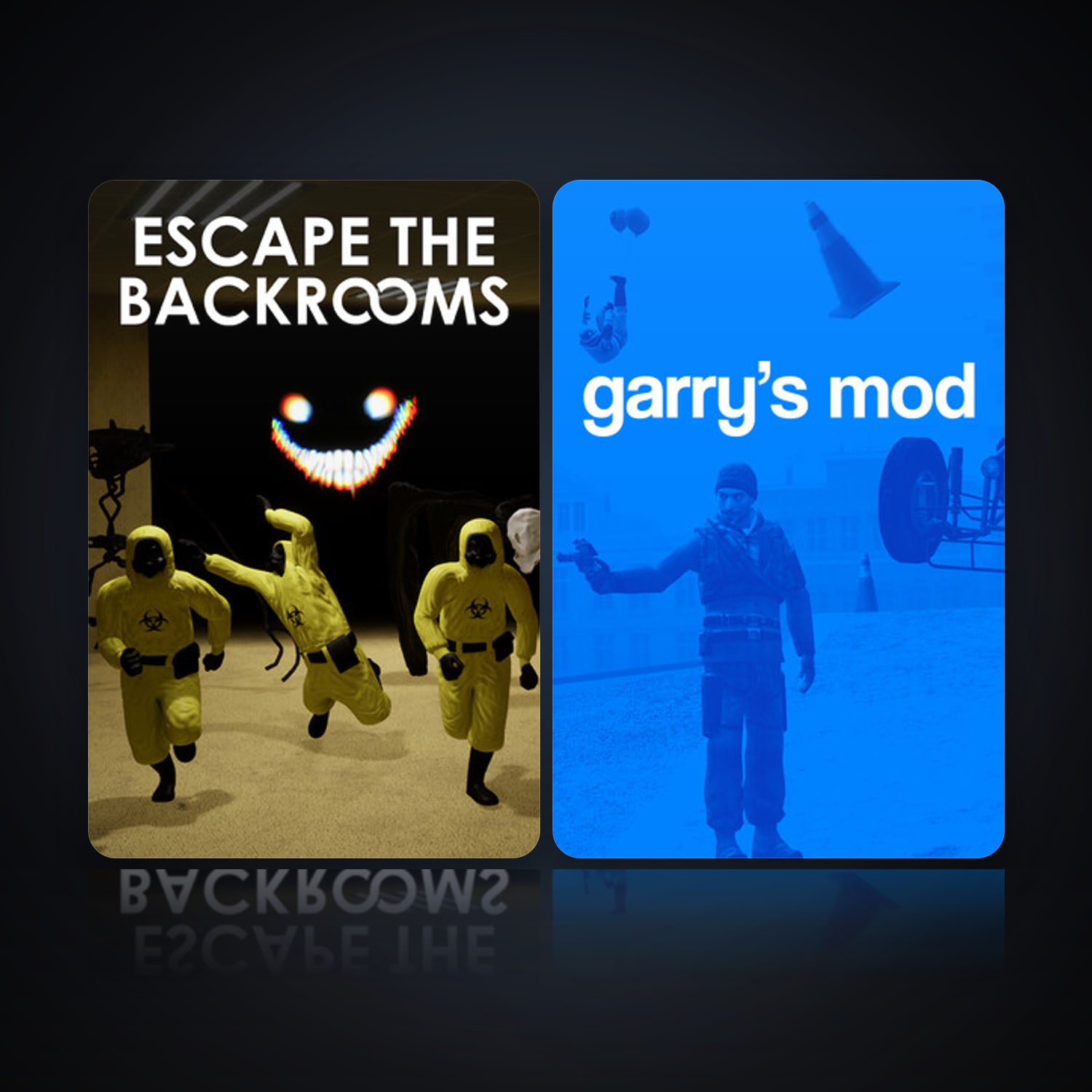 Escape the Backrooms & Garry's Mod — HabibiAccounts