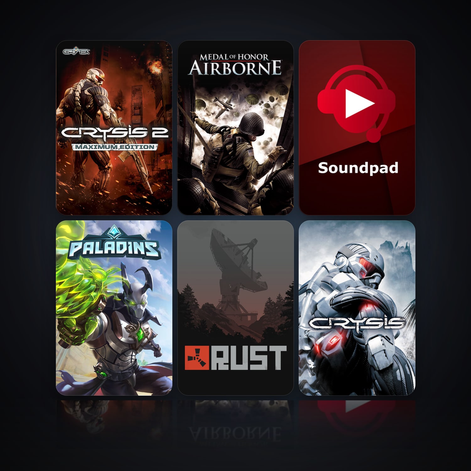 Crysis 2 - Maximum Edition & Medal of Honor: Airborne | 36 Games | Clean — HabibiAccounts