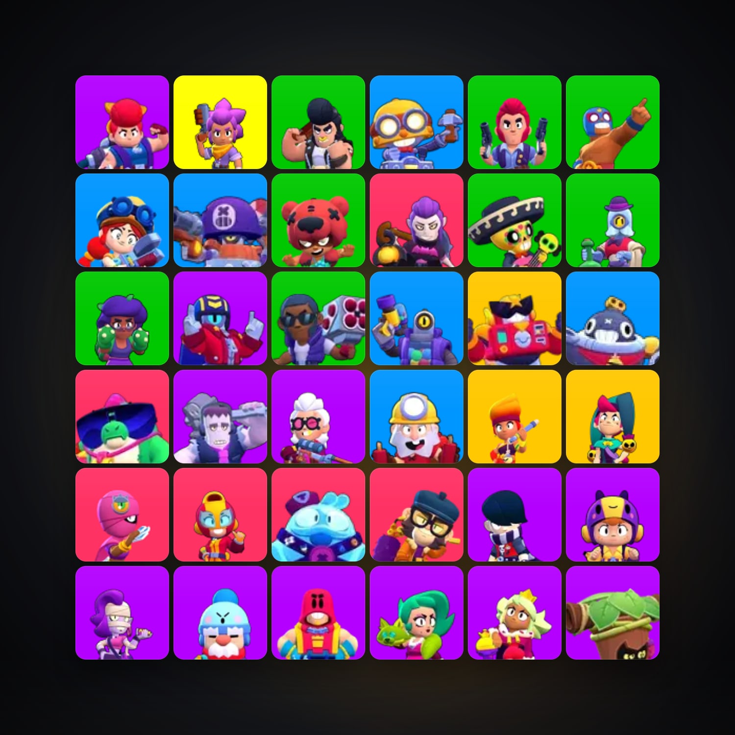 40 Brawlers | 2.4K Trophies — HabibiAccounts