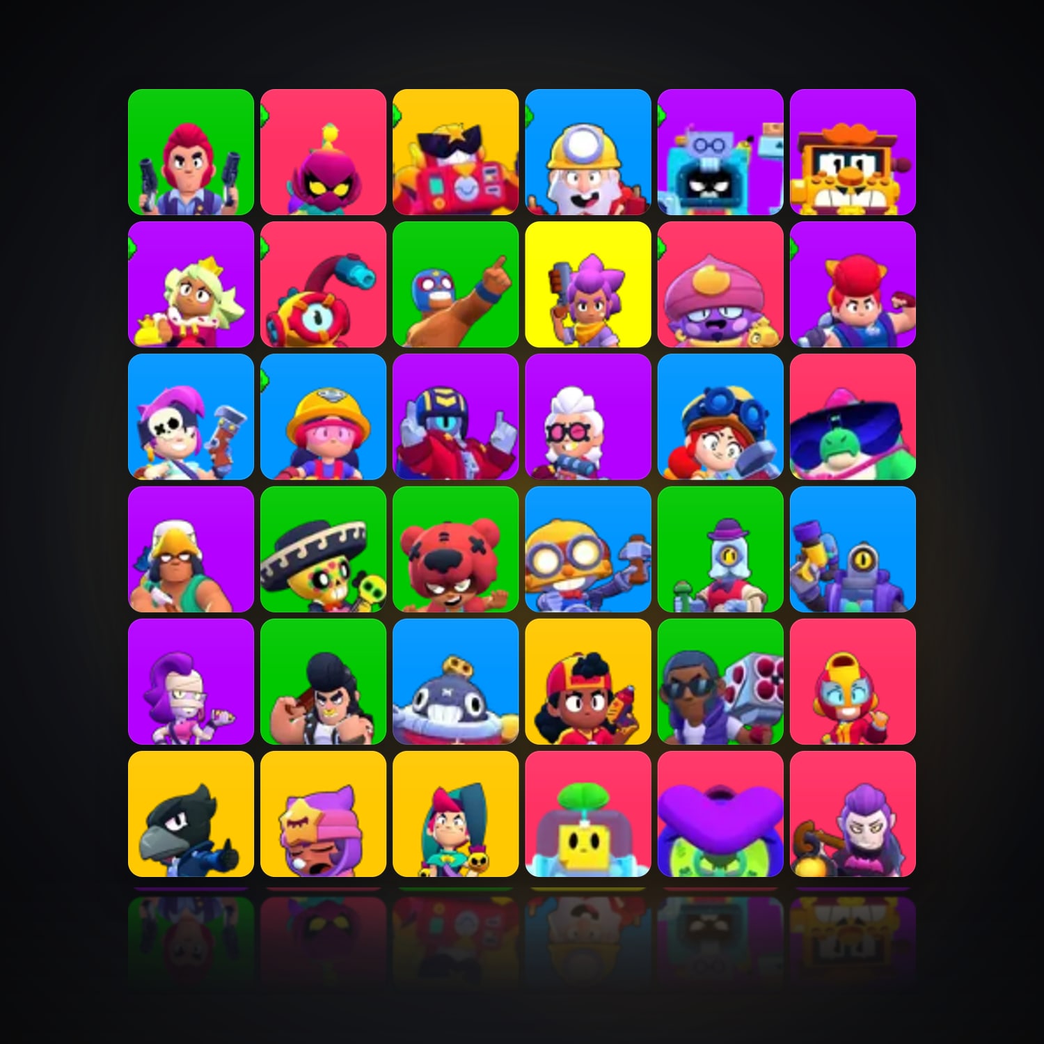 56 Brawlers | 7K Trophies — HabibiAccounts