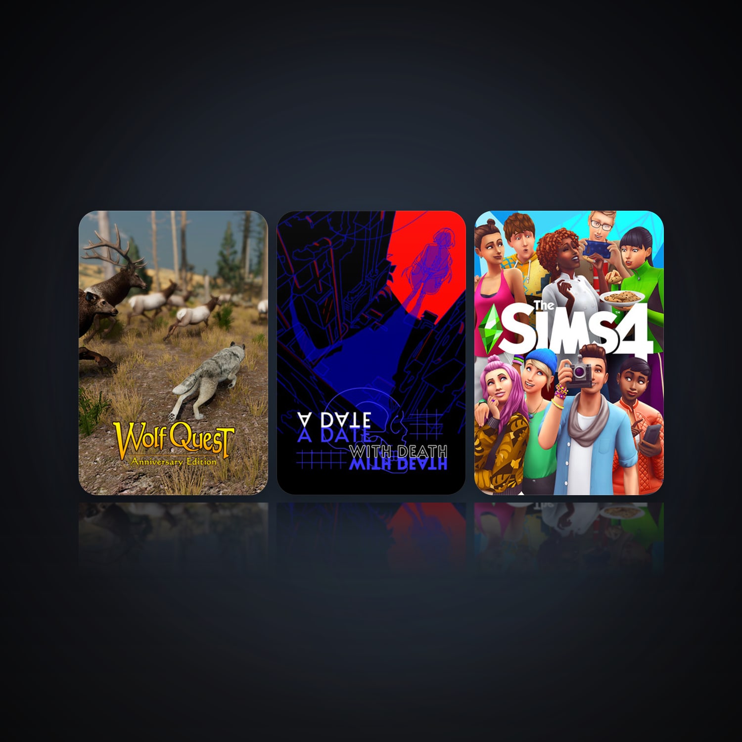 WolfQuest: Anniversary Edition & A Date with Death | Clean — HabibiAccounts