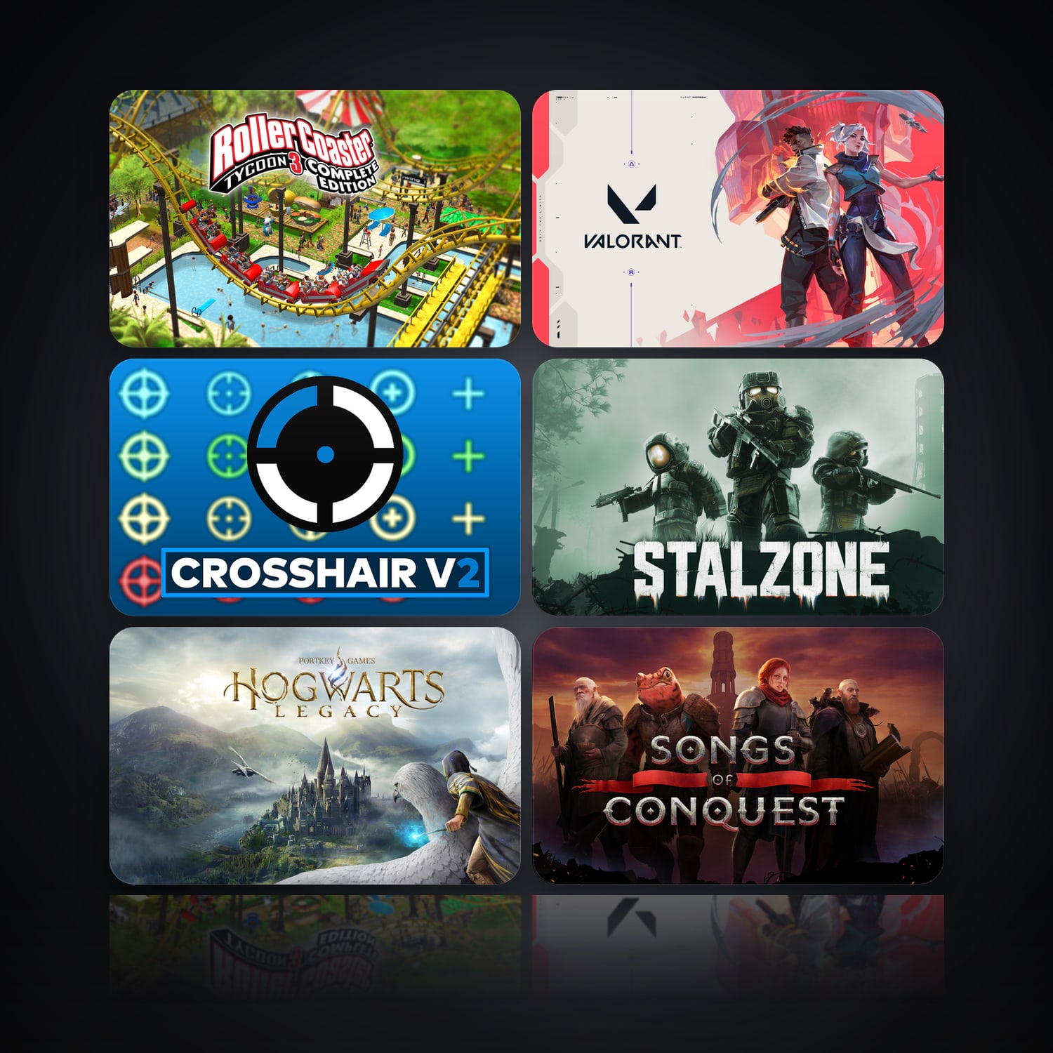 RollerCoaster Tycoon 3: Complete Edition & VALORANT | 25 Games — HabibiAccounts