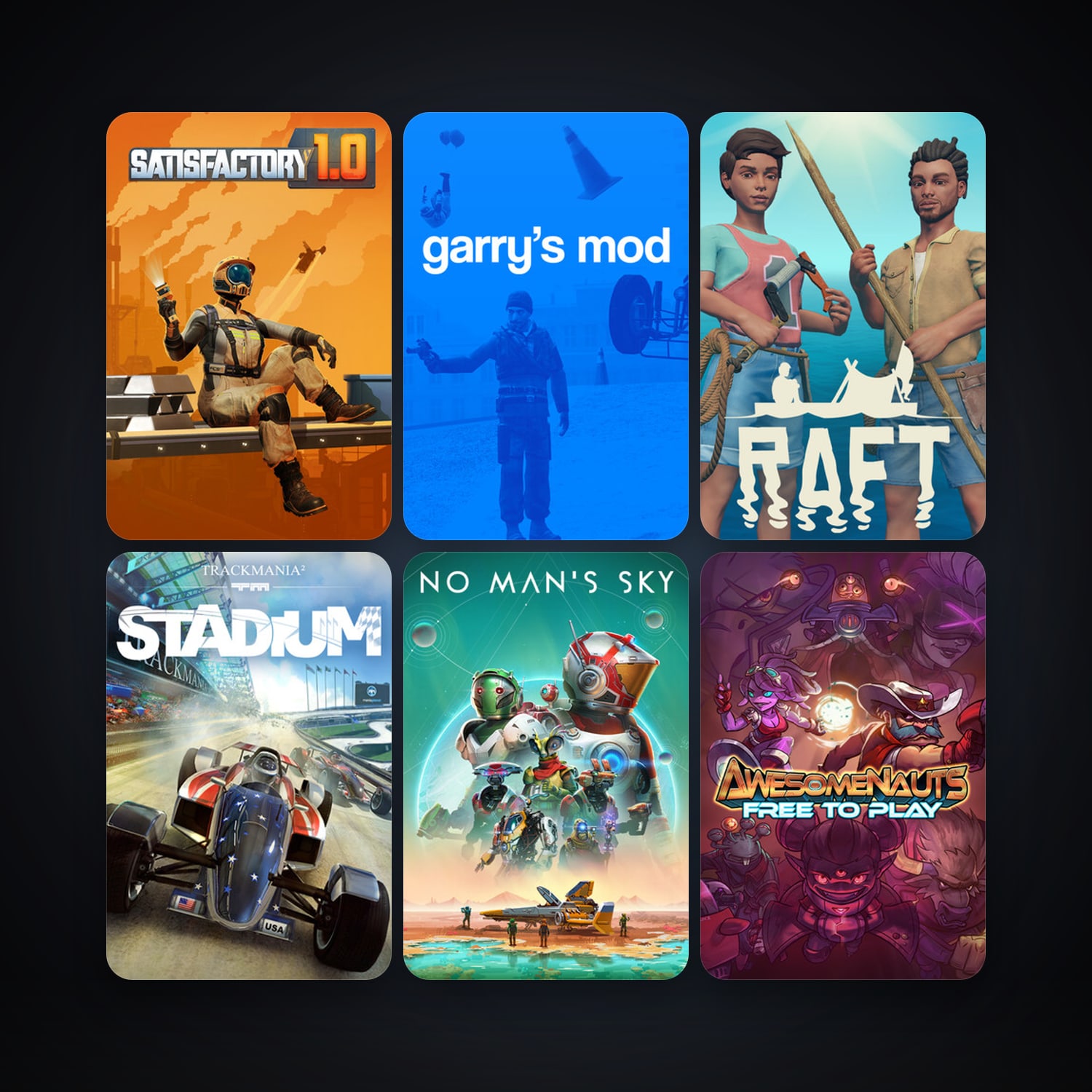 Satisfactory & Garry's Mod | 41 Games | Clean — HabibiAccounts