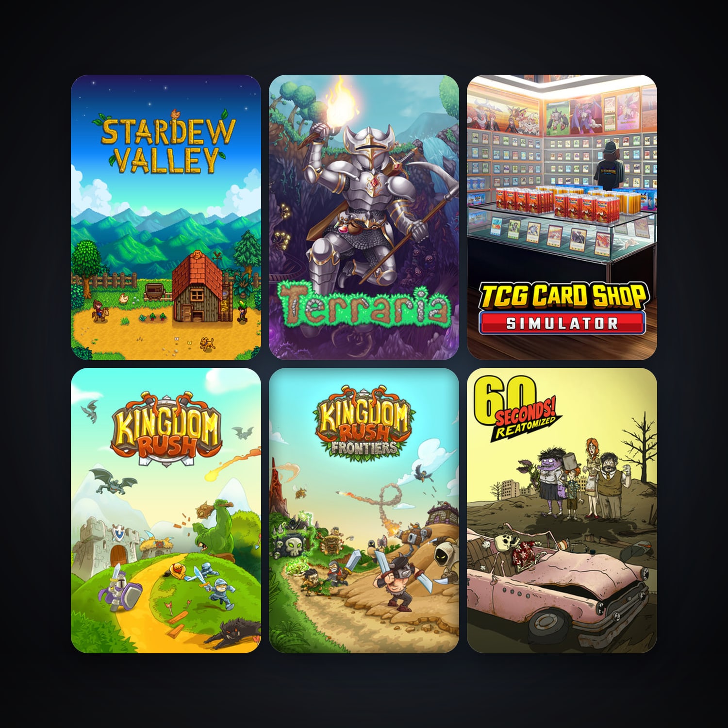 Plants vs. Zombies GOTY Edition + Terraria, 64 games, clean — HabibiAccounts