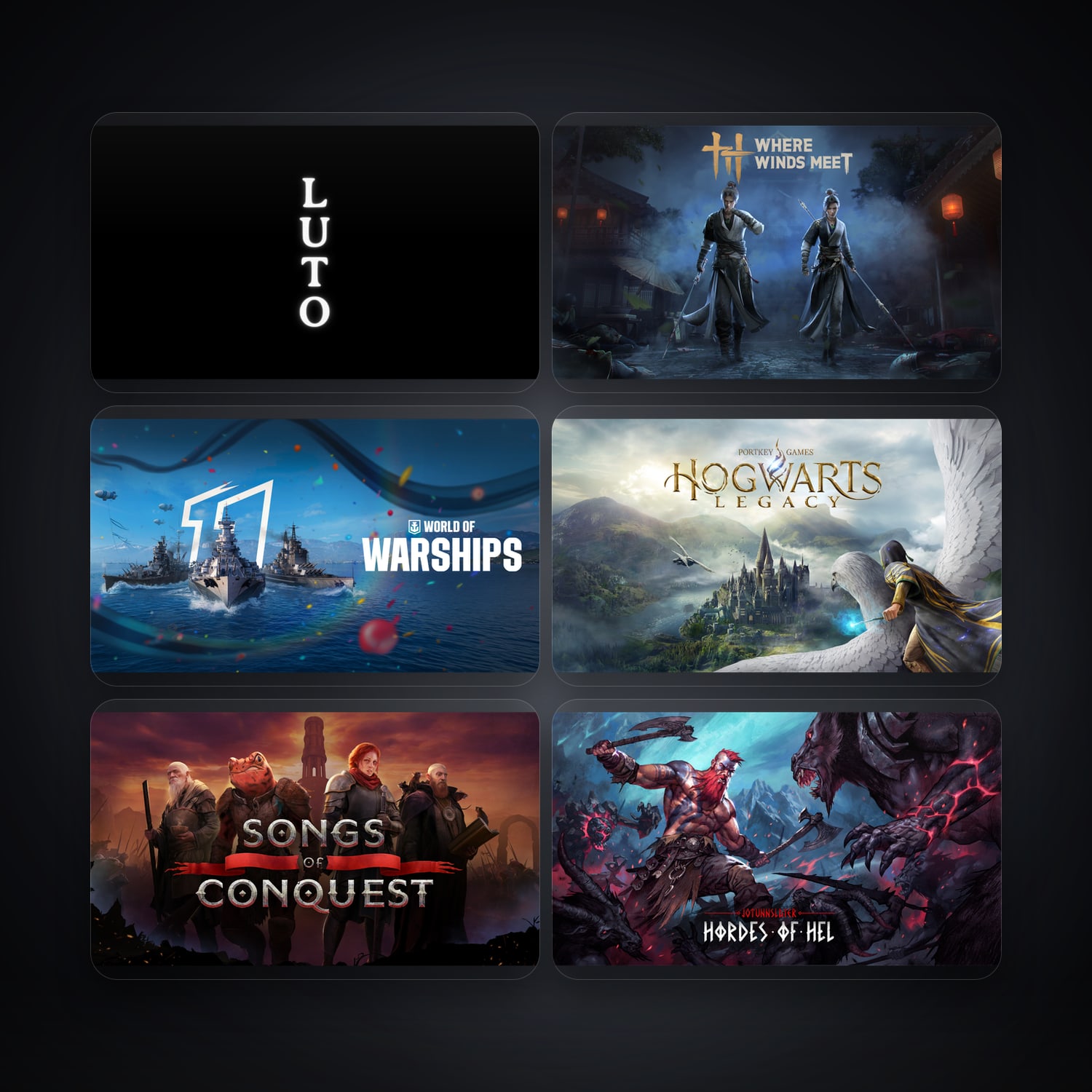 Epic Luto + Where Winds Meet — AR — 8 games — HabibiAccounts