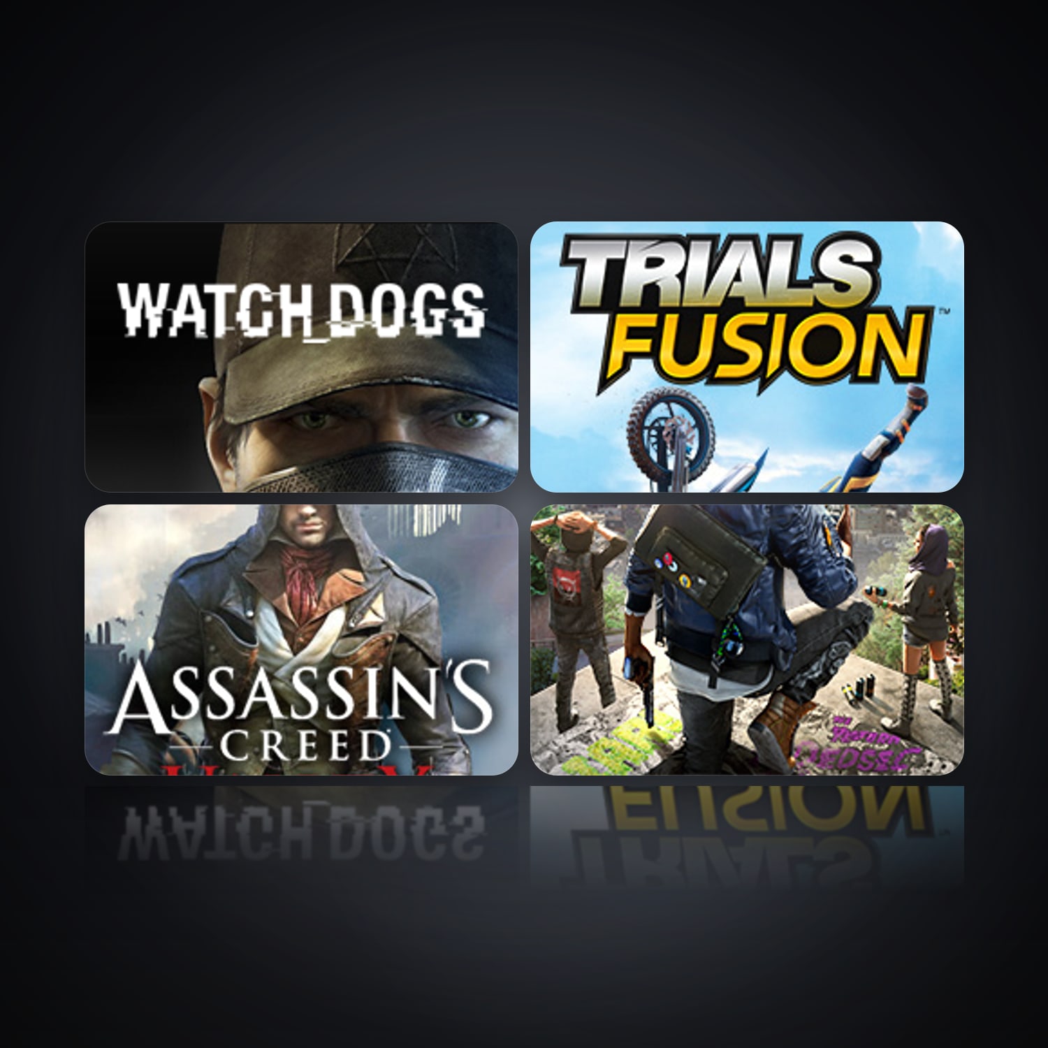 Watch_Dogs & Trials Fusion | 4 Games — HabibiAccounts