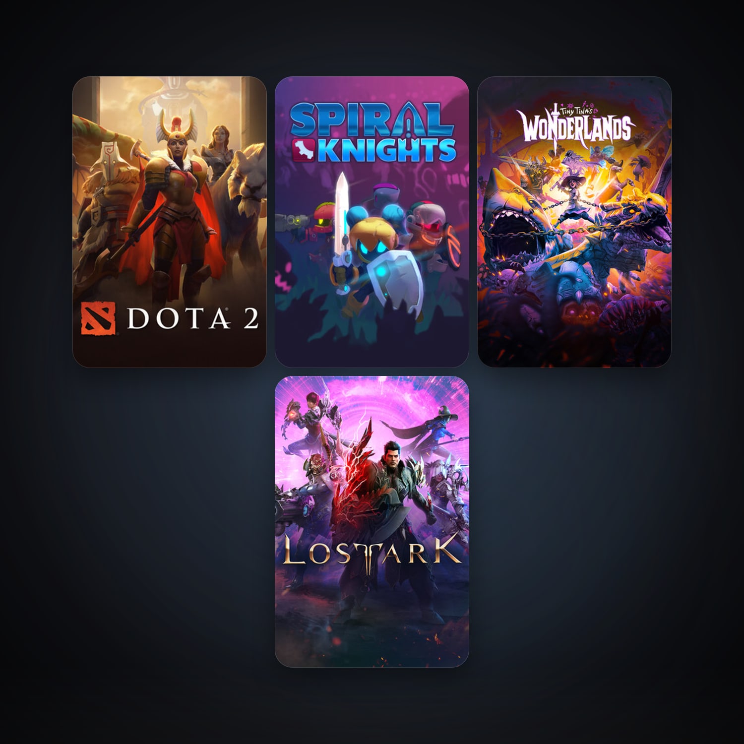 Dota 2 + Spiral Knights, 9 games, clean — HabibiAccounts
