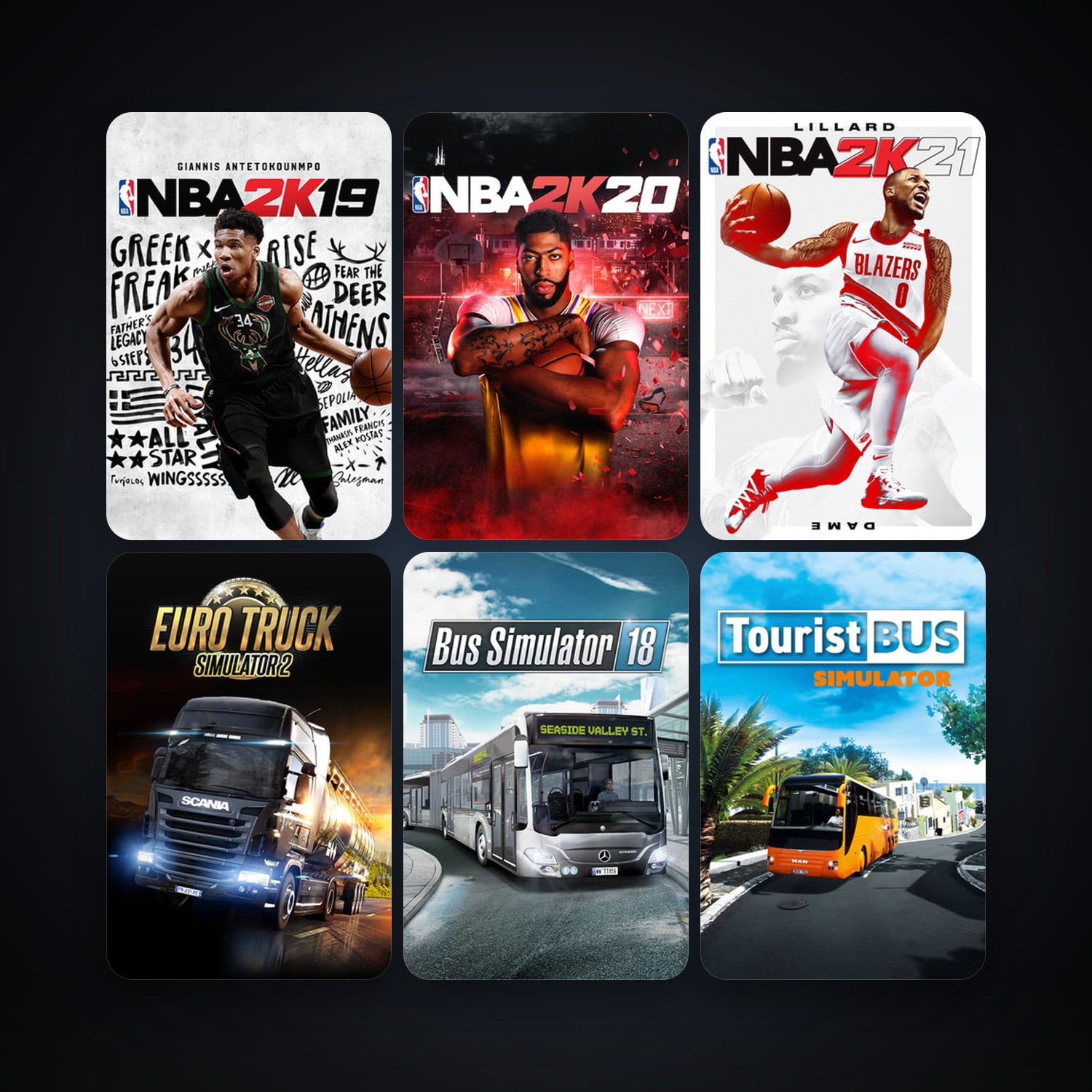 Steam account: Euro Truck Simulator 2 + The Forest, 19 games, clean — HabibiAccounts