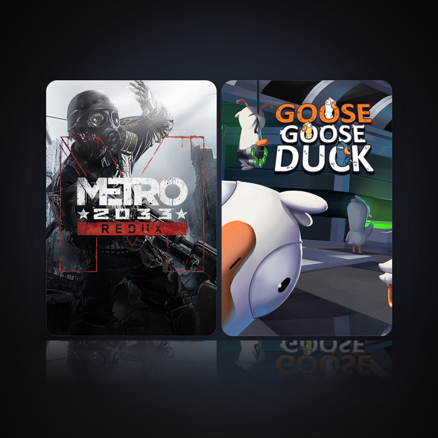 Metro 2033 Redux & Goose Goose Duck | Clean — HabibiAccounts