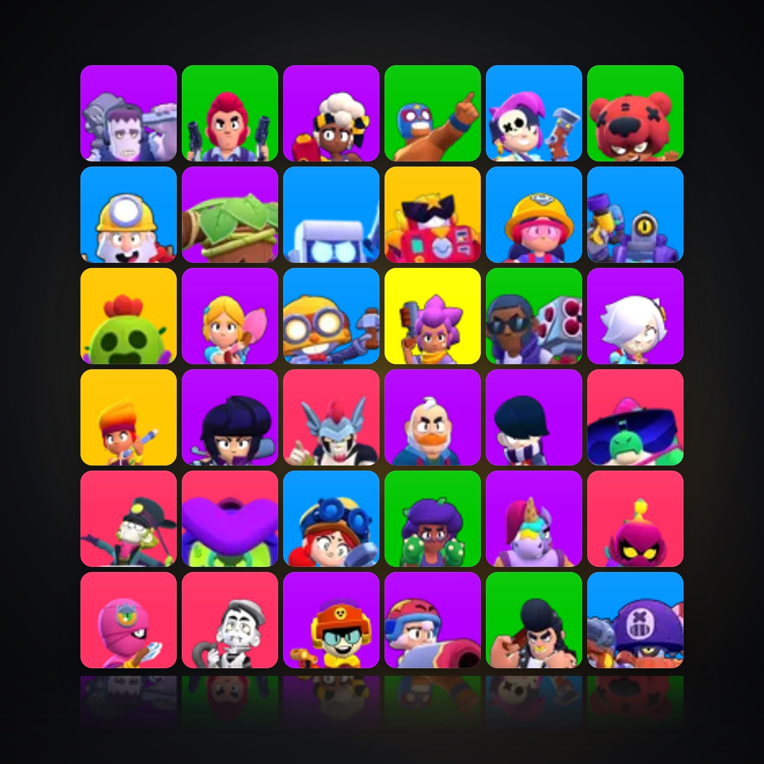 62 Brawlers | 10K Trophies — HabibiAccounts