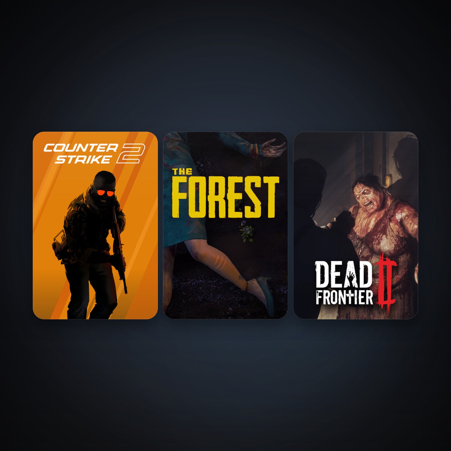 CS2 Prime + The Forest, 6 games, clean — HabibiAccounts