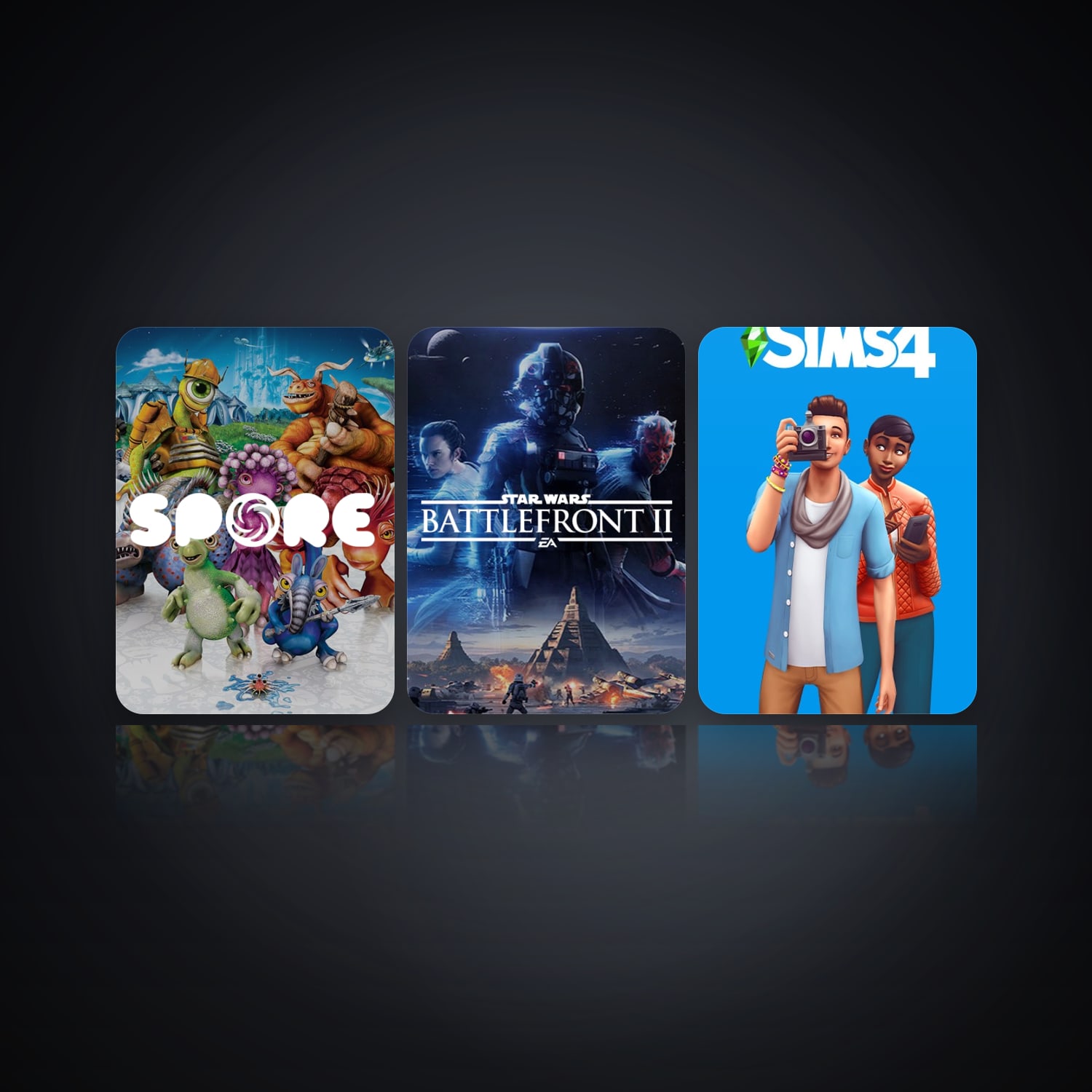 SPORE & STAR WARS Battlefront II | 3 Games — HabibiAccounts