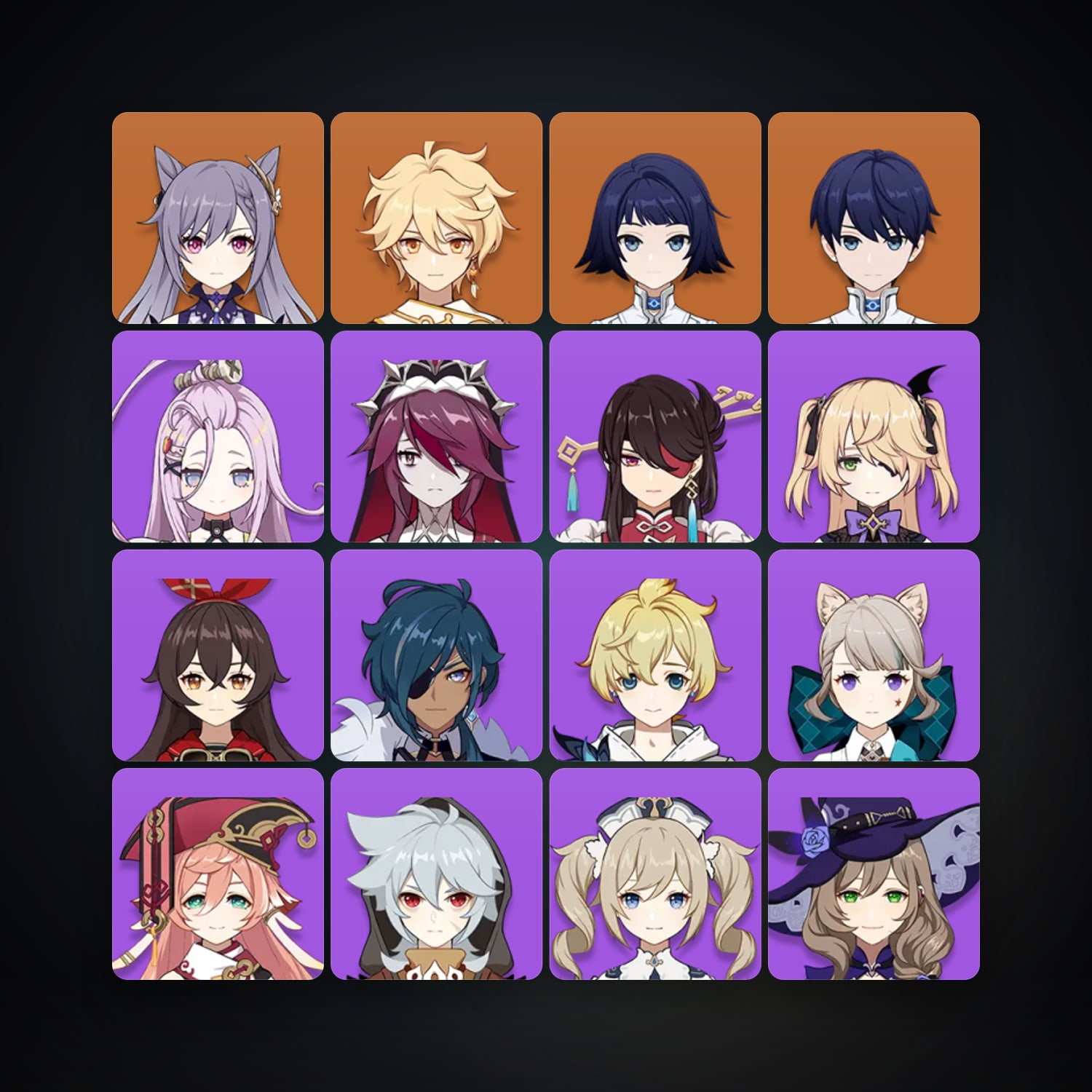 جينشن إمباكت | AR 26 | 16 شخصية | 1× 5★ — HabibiAccounts