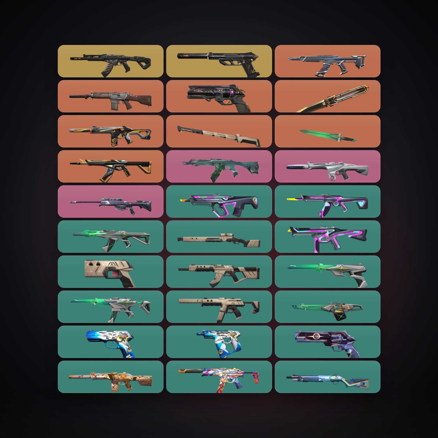 EU Silver 1 locker — 3 knives, 47 skins, lvl 79 — HabibiAccounts