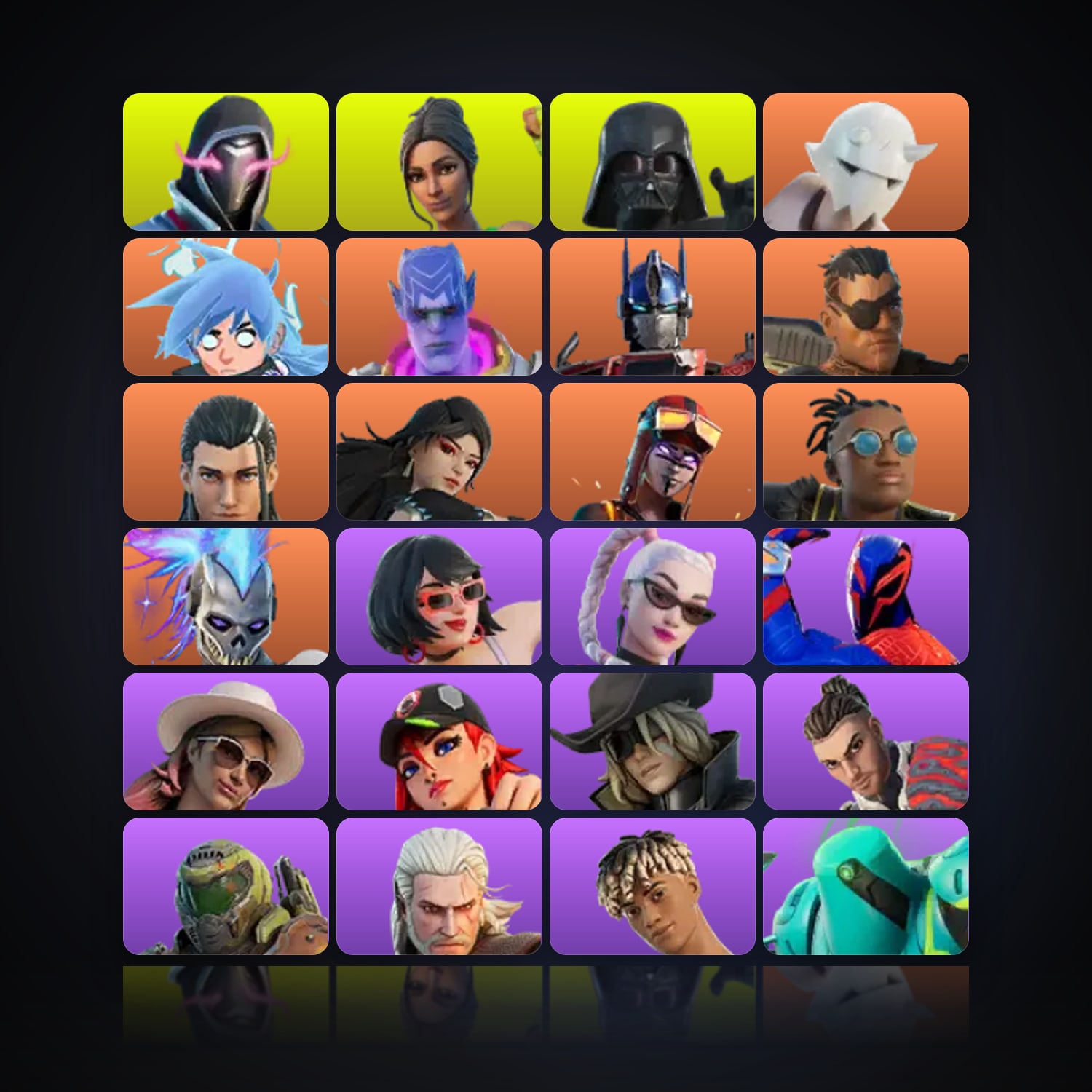 Fortnite | 77 Skins | 450 V-Bucks | Level 995 | 64 Wins — HabibiAccounts
