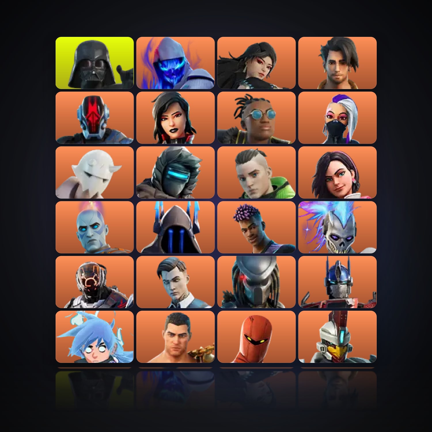 Fortnite | 170 Skins | 300 V-Bucks | Level 2682 | 352 Wins — HabibiAccounts